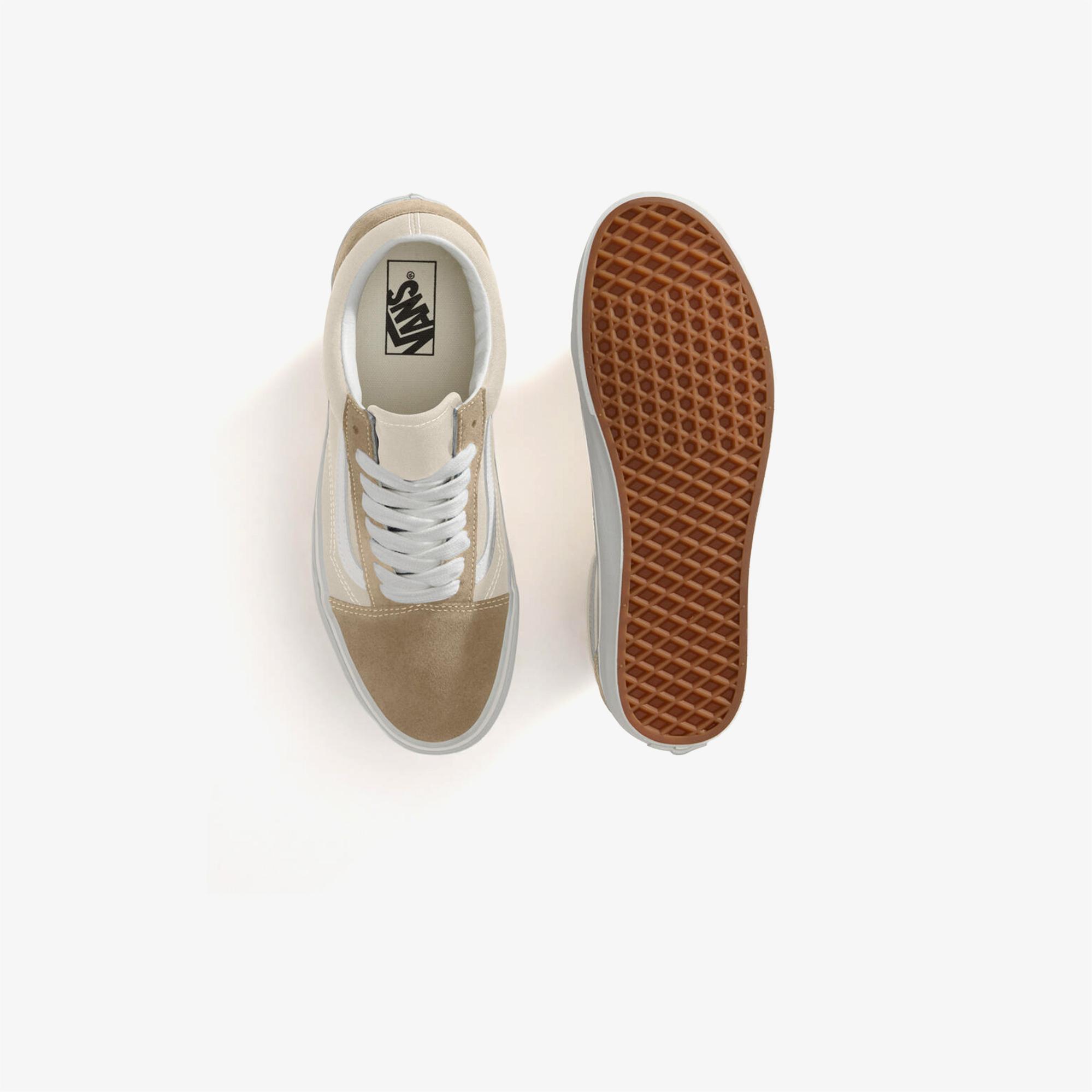 Vans Old Skool Unisex Krem Sneaker