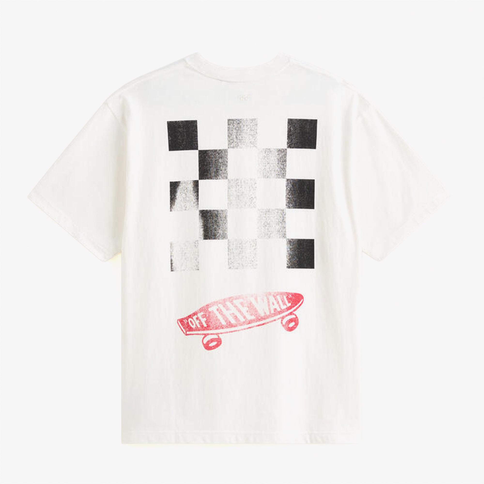 Vans Full Deck Erkek Beyaz T-Shirt