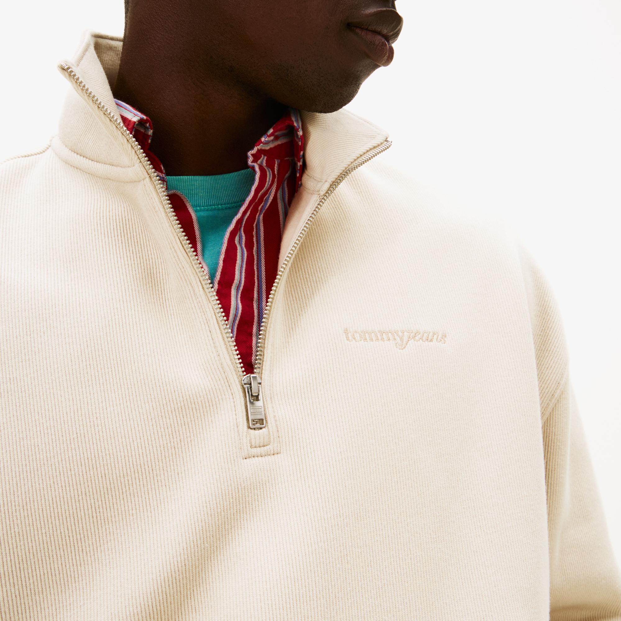 Tommy Hilfiger Jeans 90s Script Rib Fleece Sweatshirt