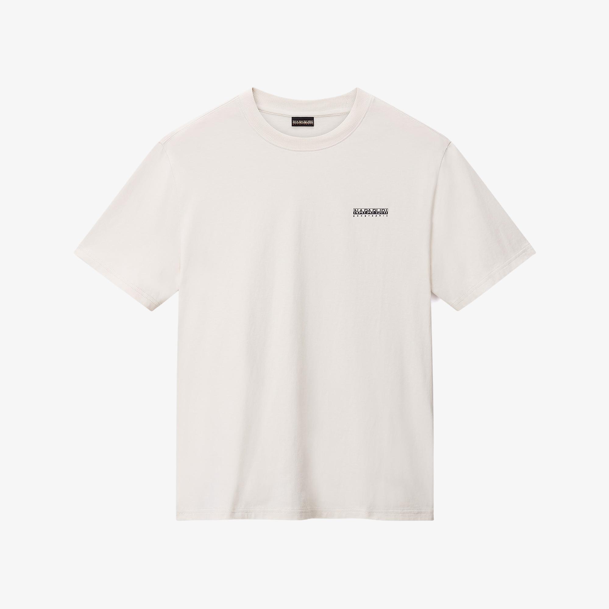 Napapijri S-Small Box Erkek Bej T-Shirt