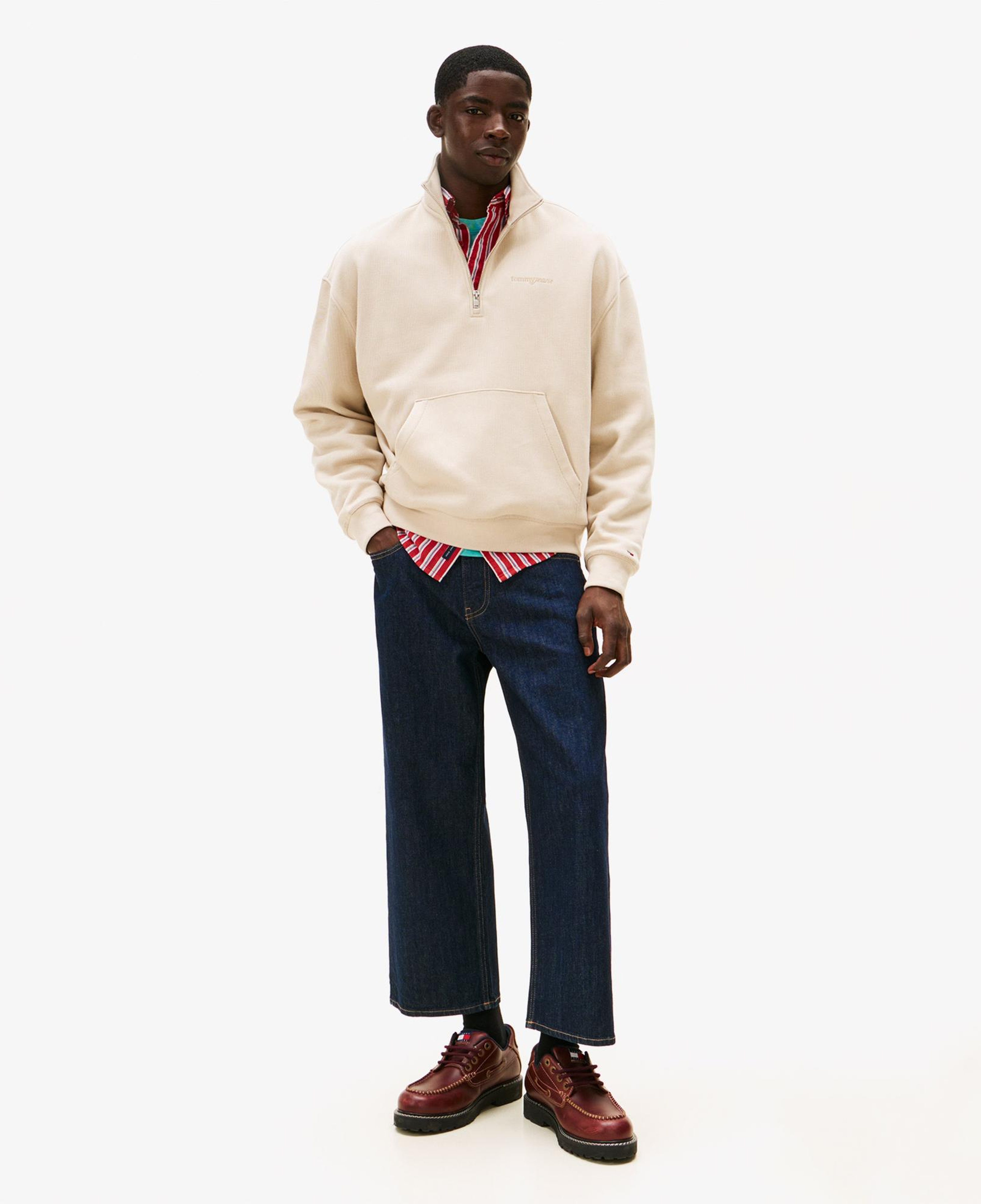 Tommy Hilfiger Jeans 90s Script Rib Fleece Sweatshirt