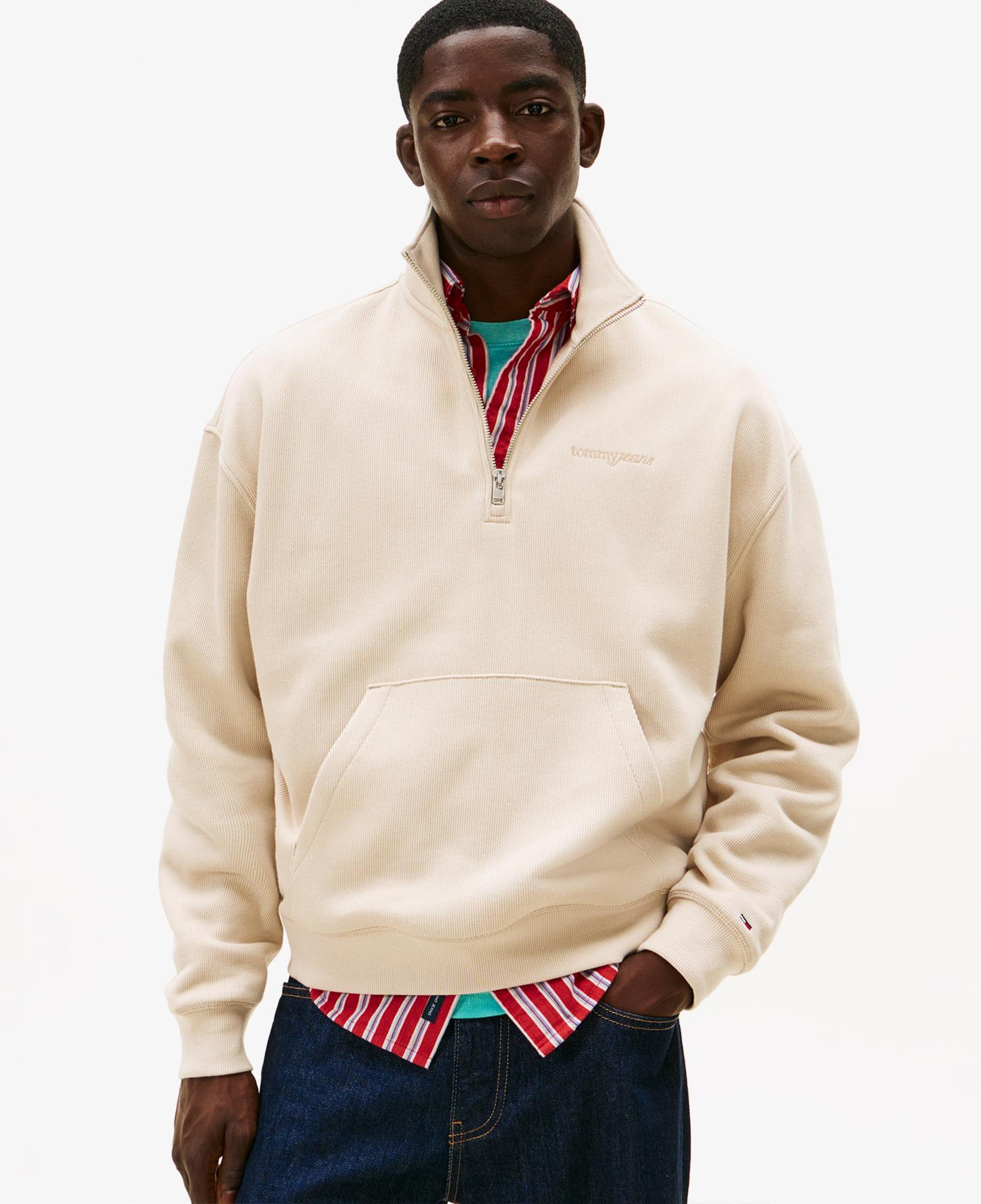 Tommy Hilfiger Jeans 90s Script Rib Fleece Sweatshirt