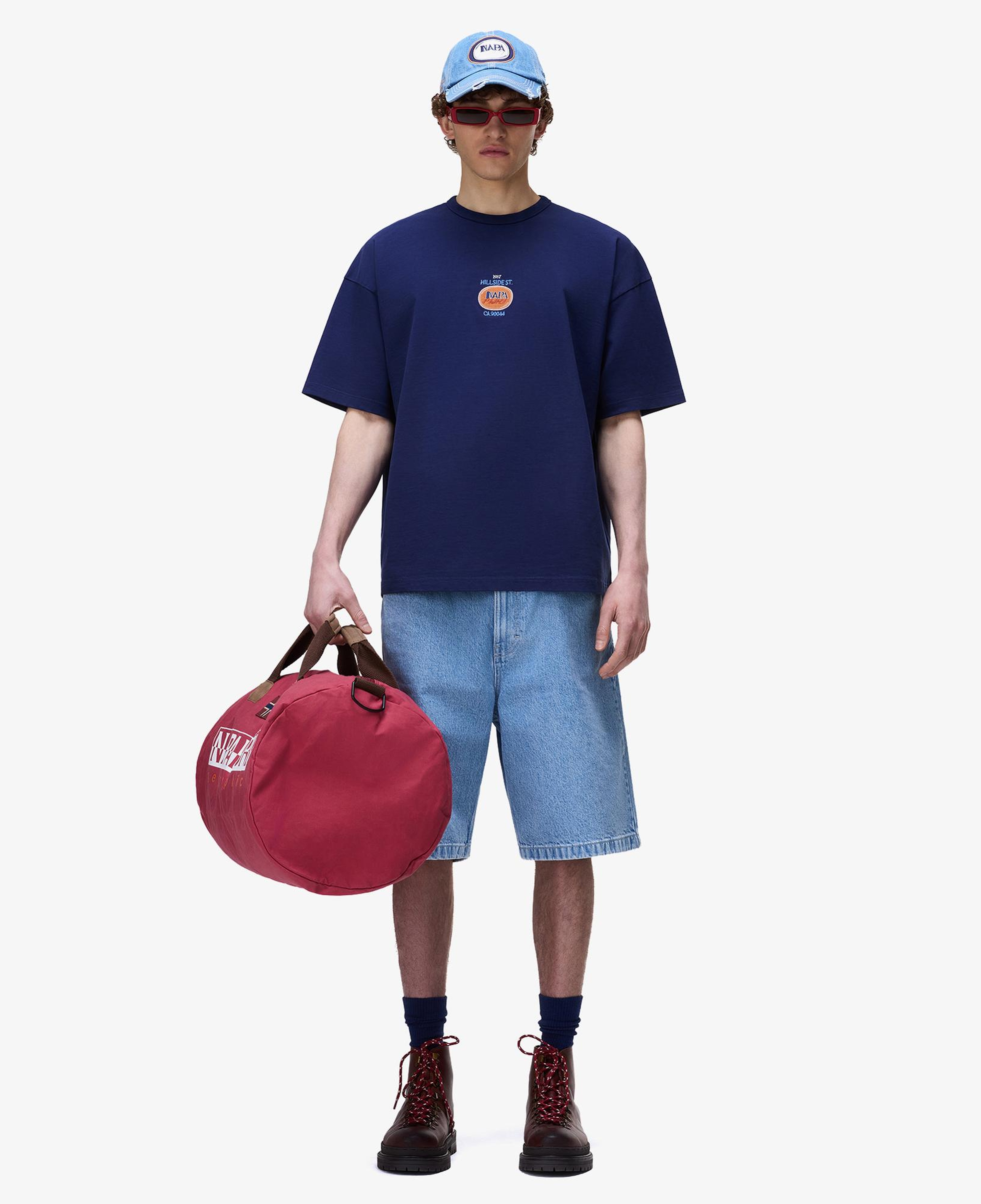 Napapijri S-Krous Erkek Lacivert T-Shirt