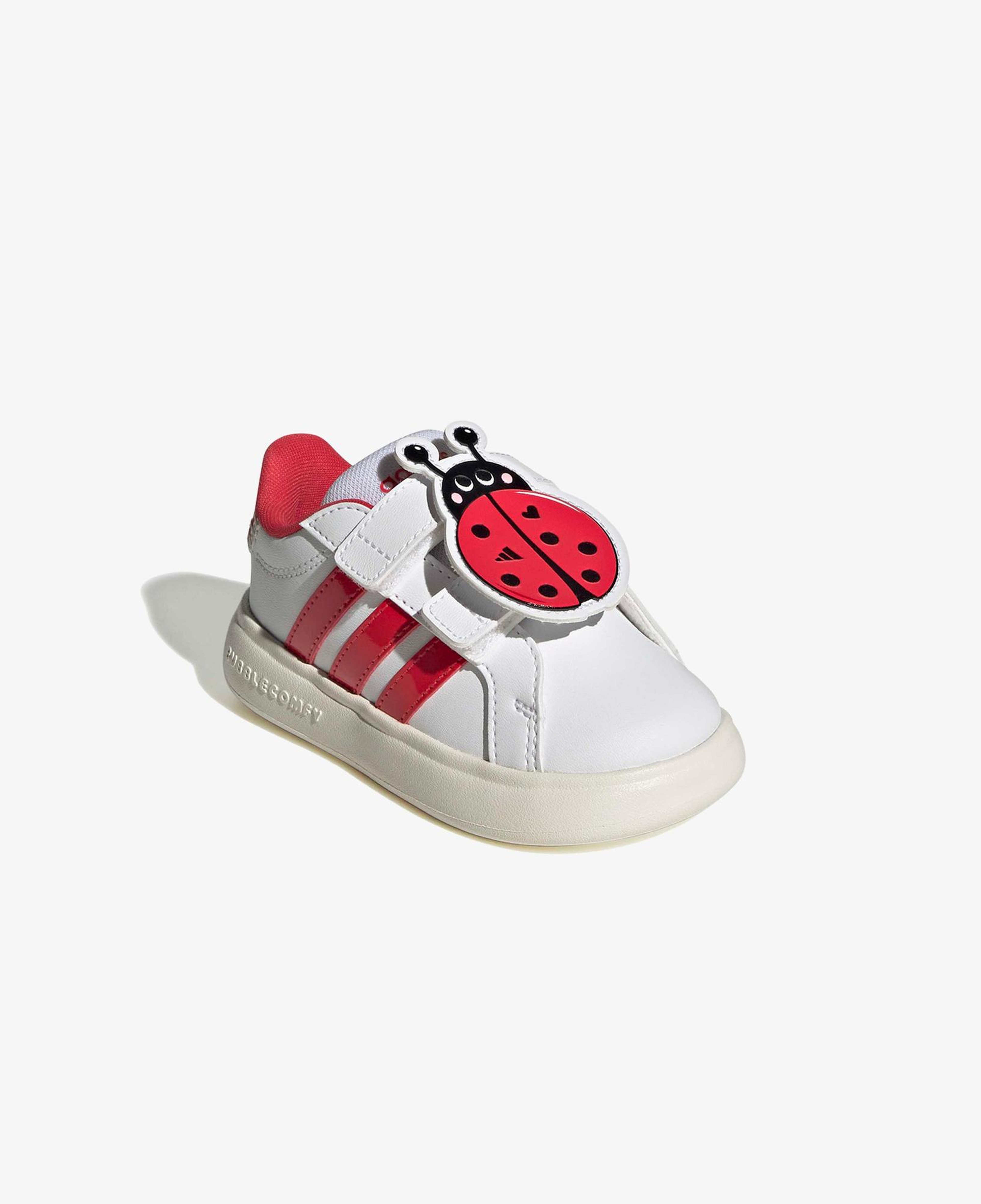 adidas Grand Court 3.0 Bubble Comfort Çocuk Beyaz Spor Ayakkabı