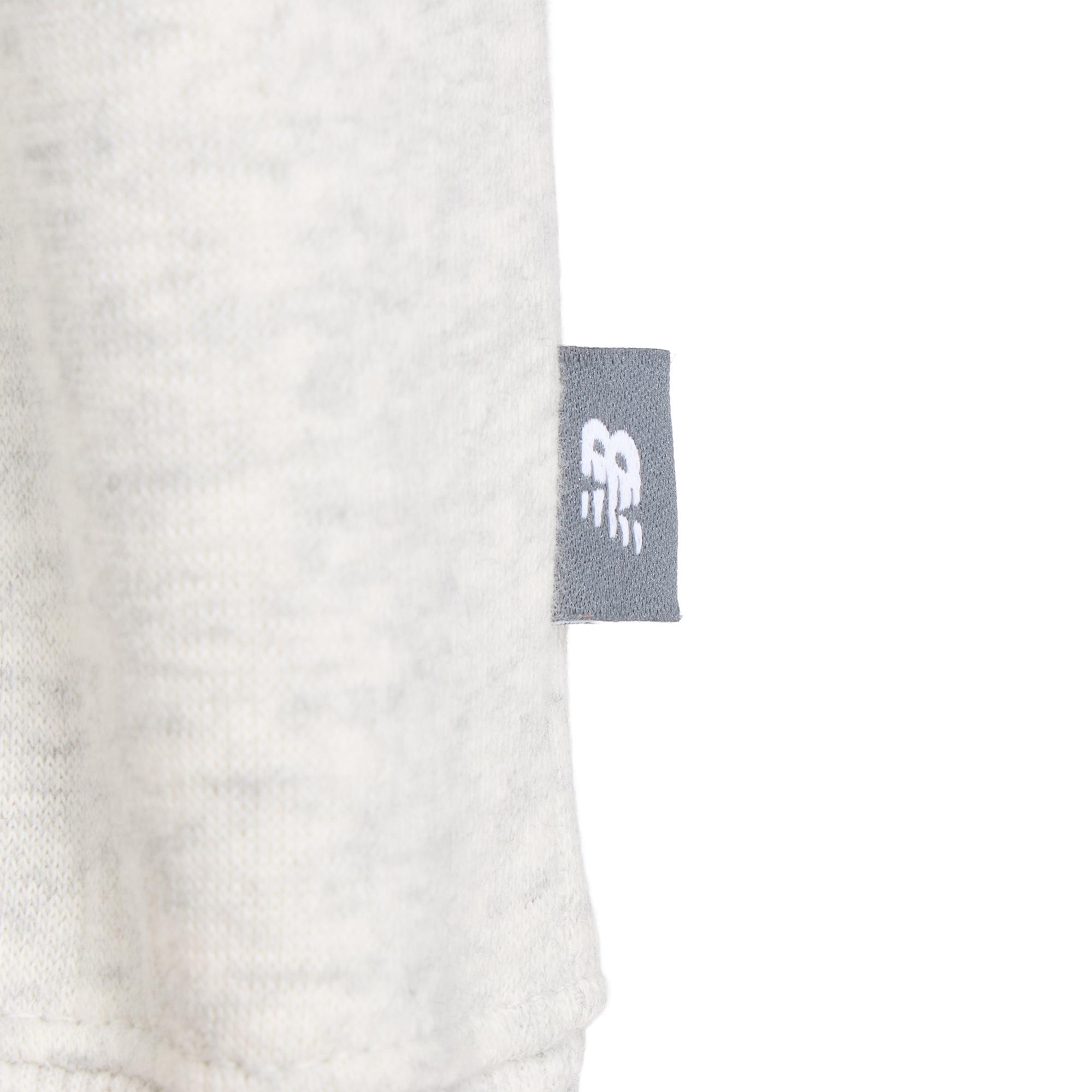 New Balance Linear Heritage Fleece Kadın Gri Sweatshirt