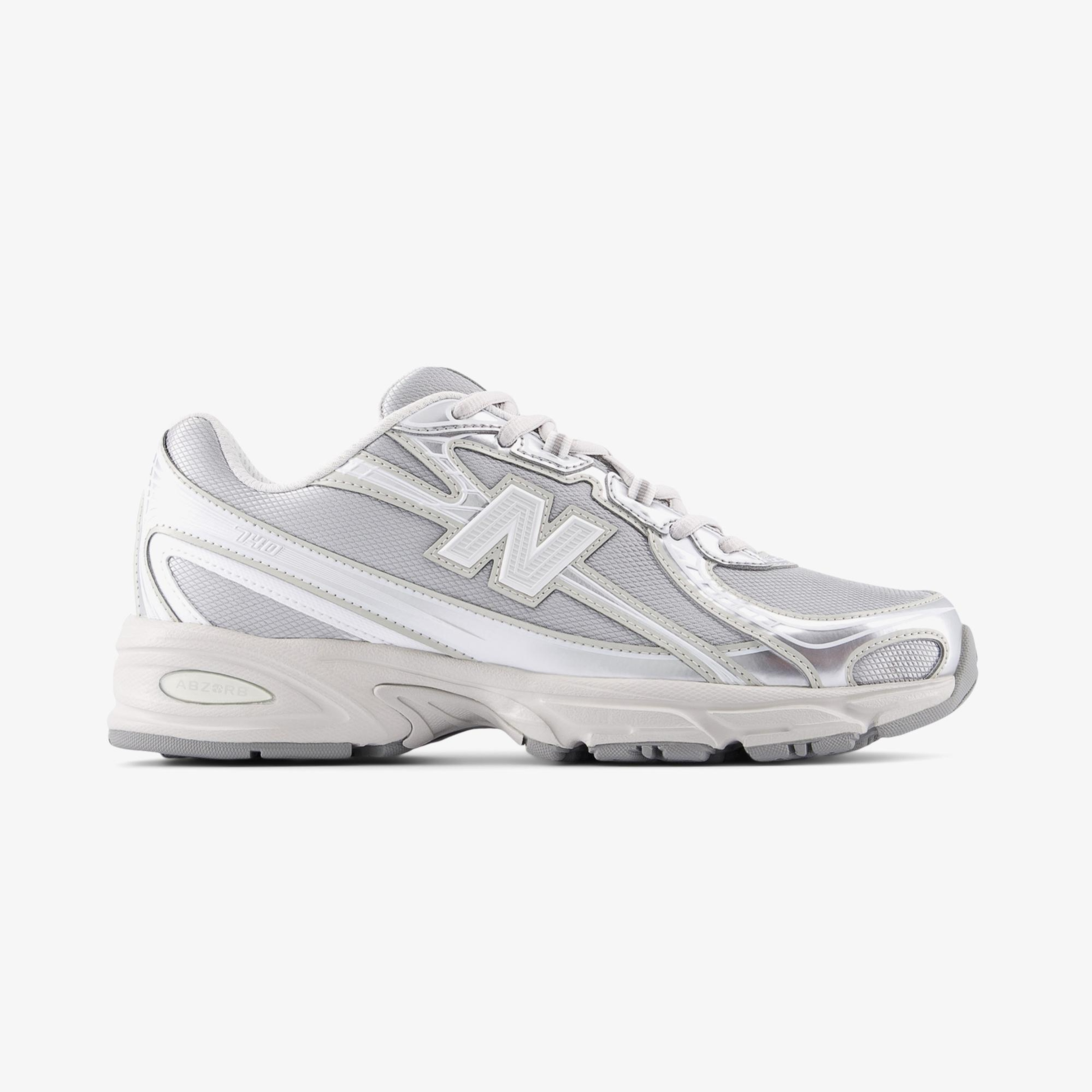 New Balance 740 Unisex Gri Spor Ayakkabı