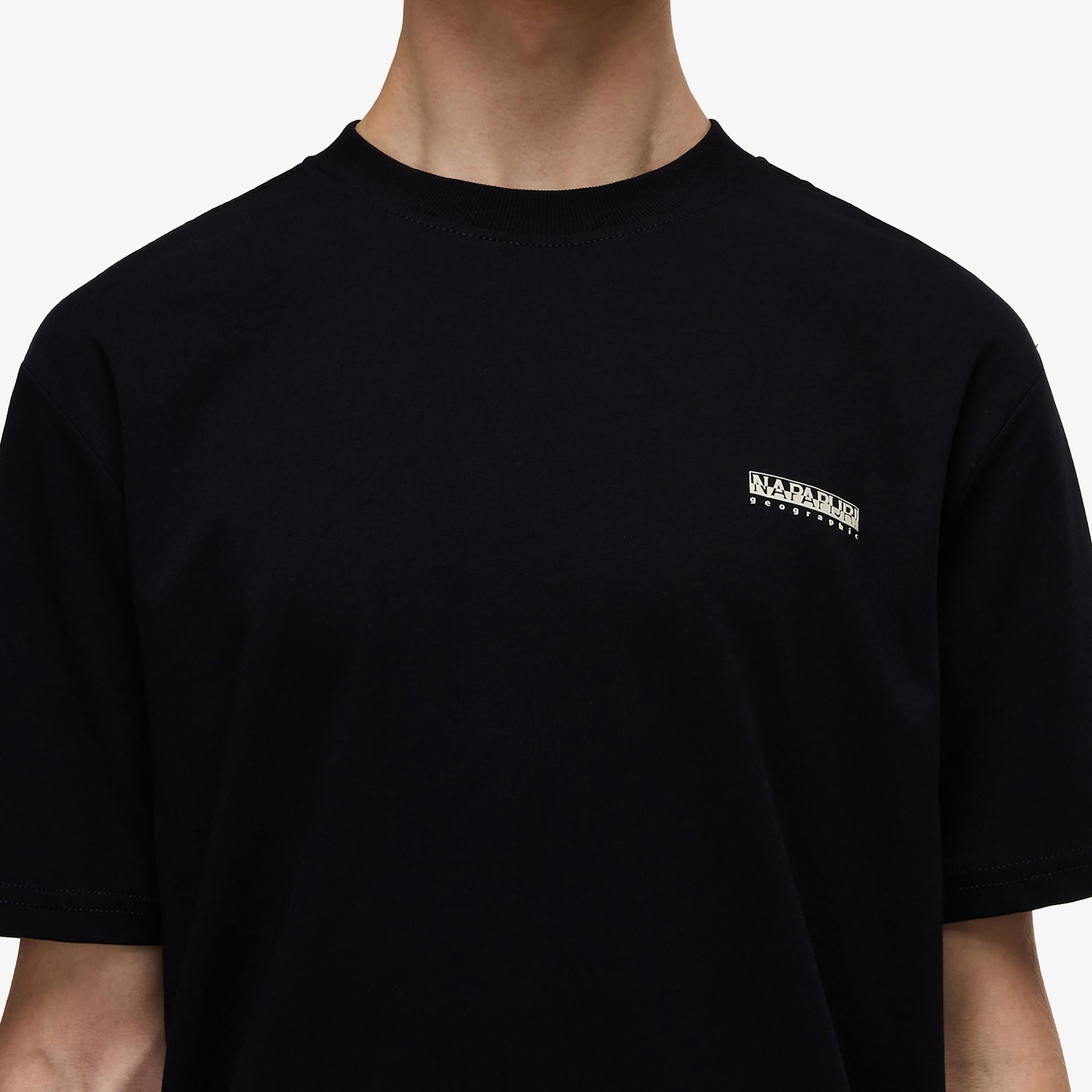 Napapijri S-Small Box Erkek Siyah T-Shirt