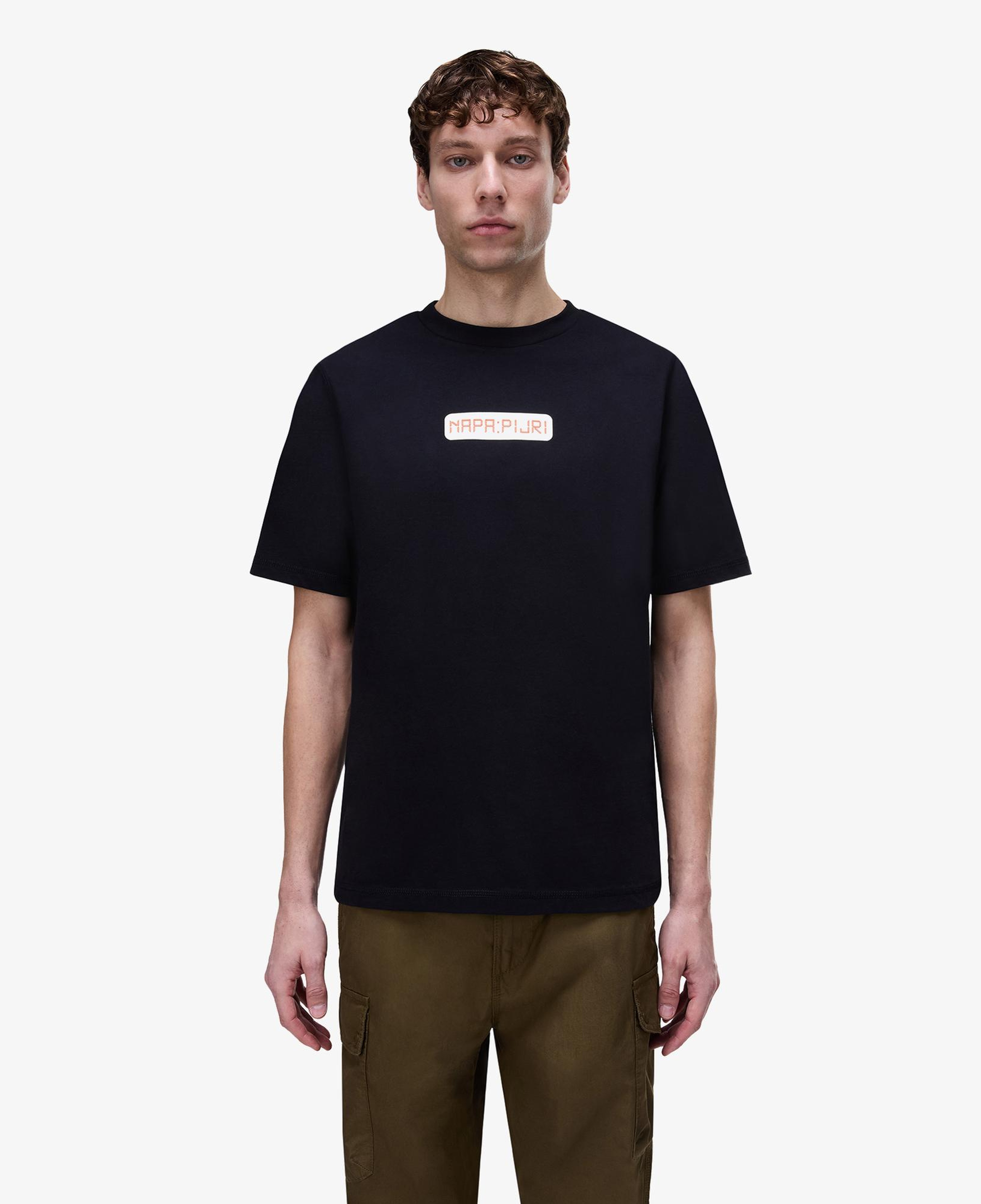 Napapijri S-Sol Erkek Siyah T-Shirt