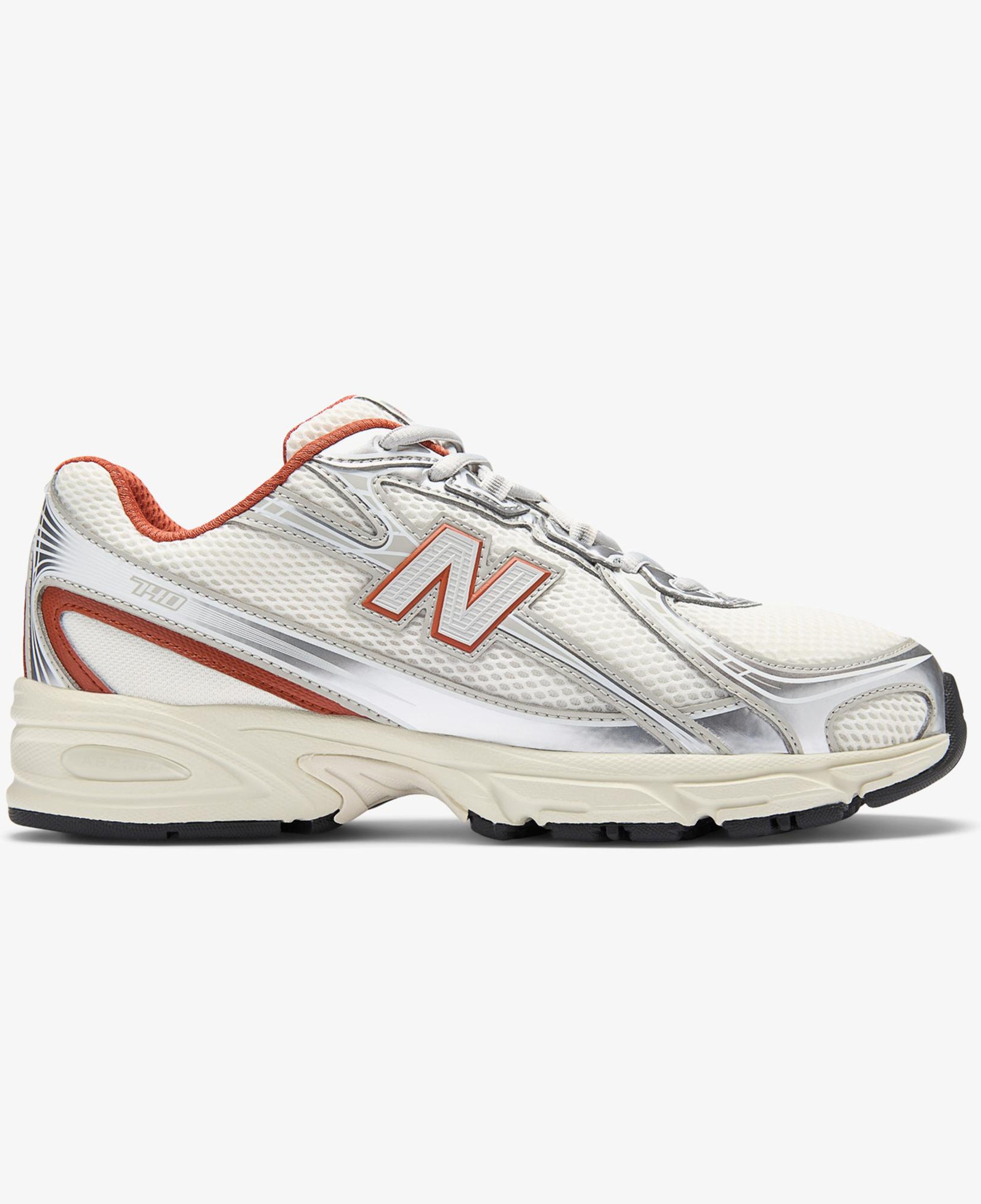 New Balance 740 Unisex Bej Spor Ayakkabı