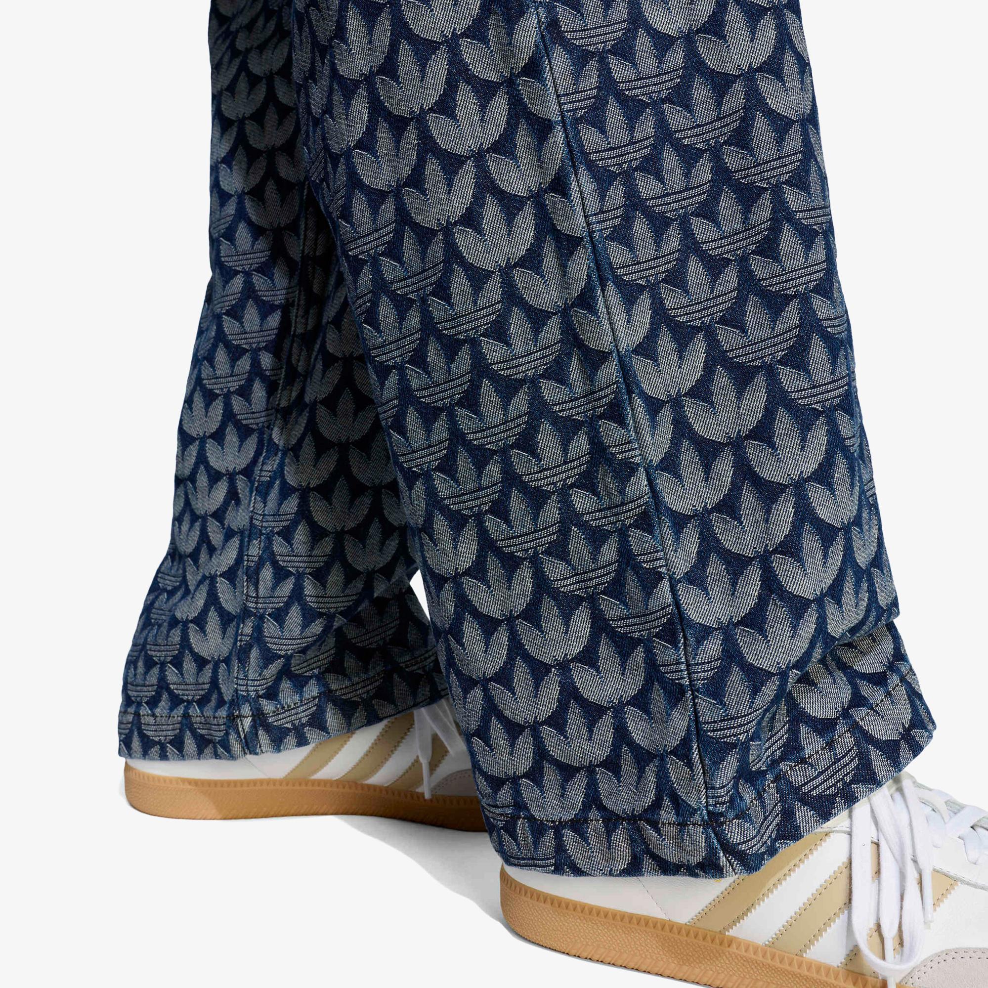 adidas Monogram Erkek Mavi Eşofman Altı