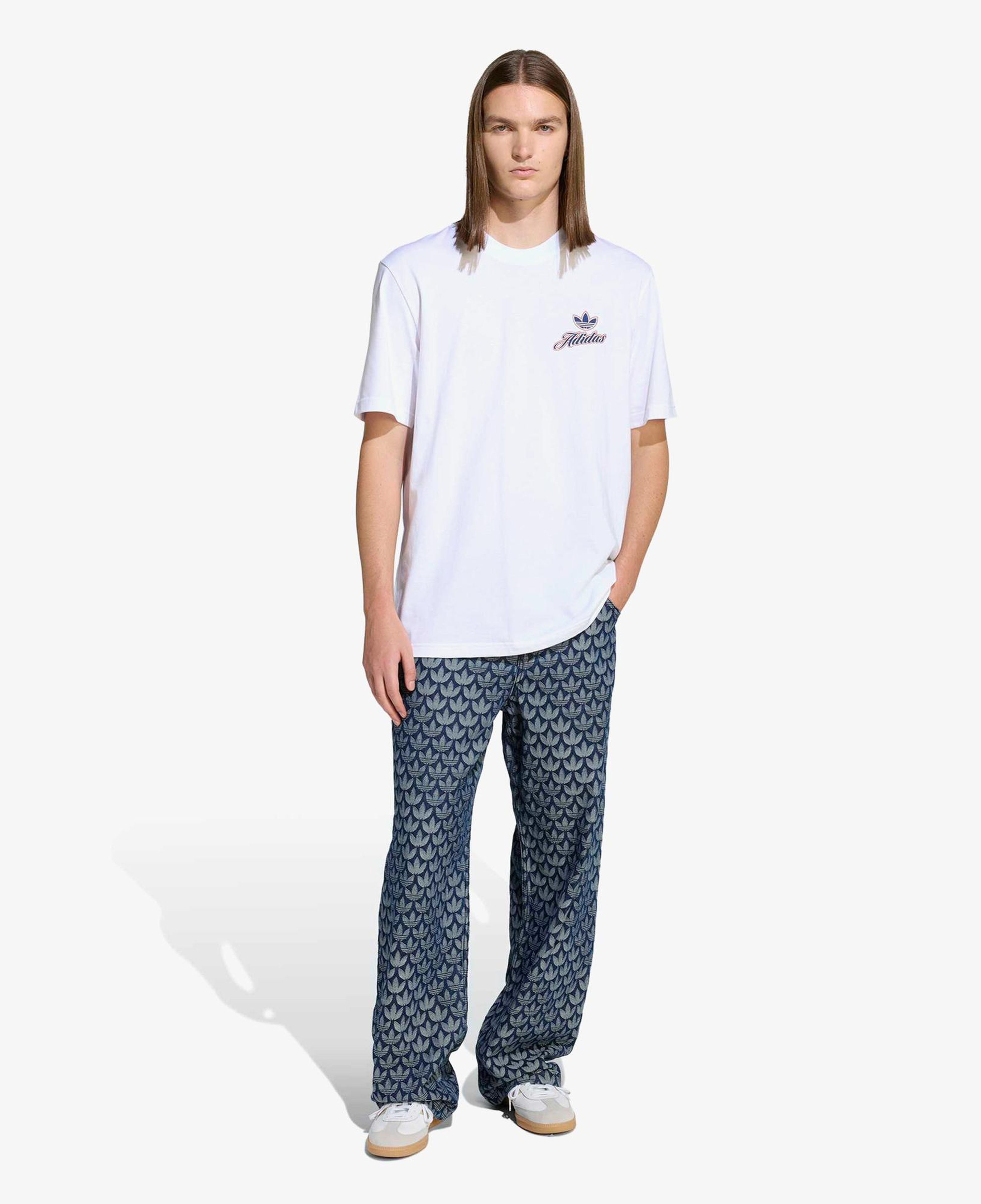 adidas Monogram Erkek Mavi Eşofman Altı