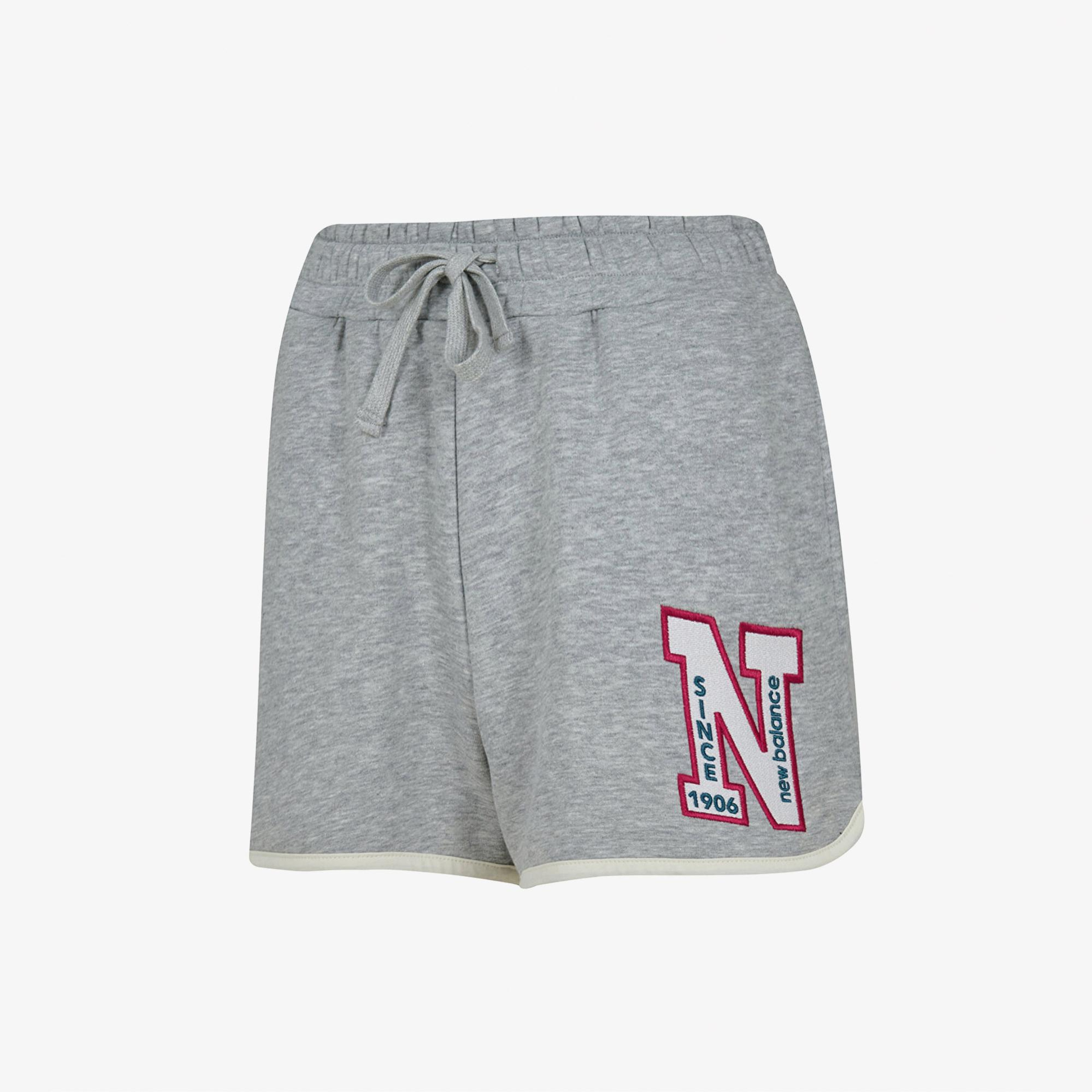 New Balance WNS1619 Lifestyle Kadın Gri Şort