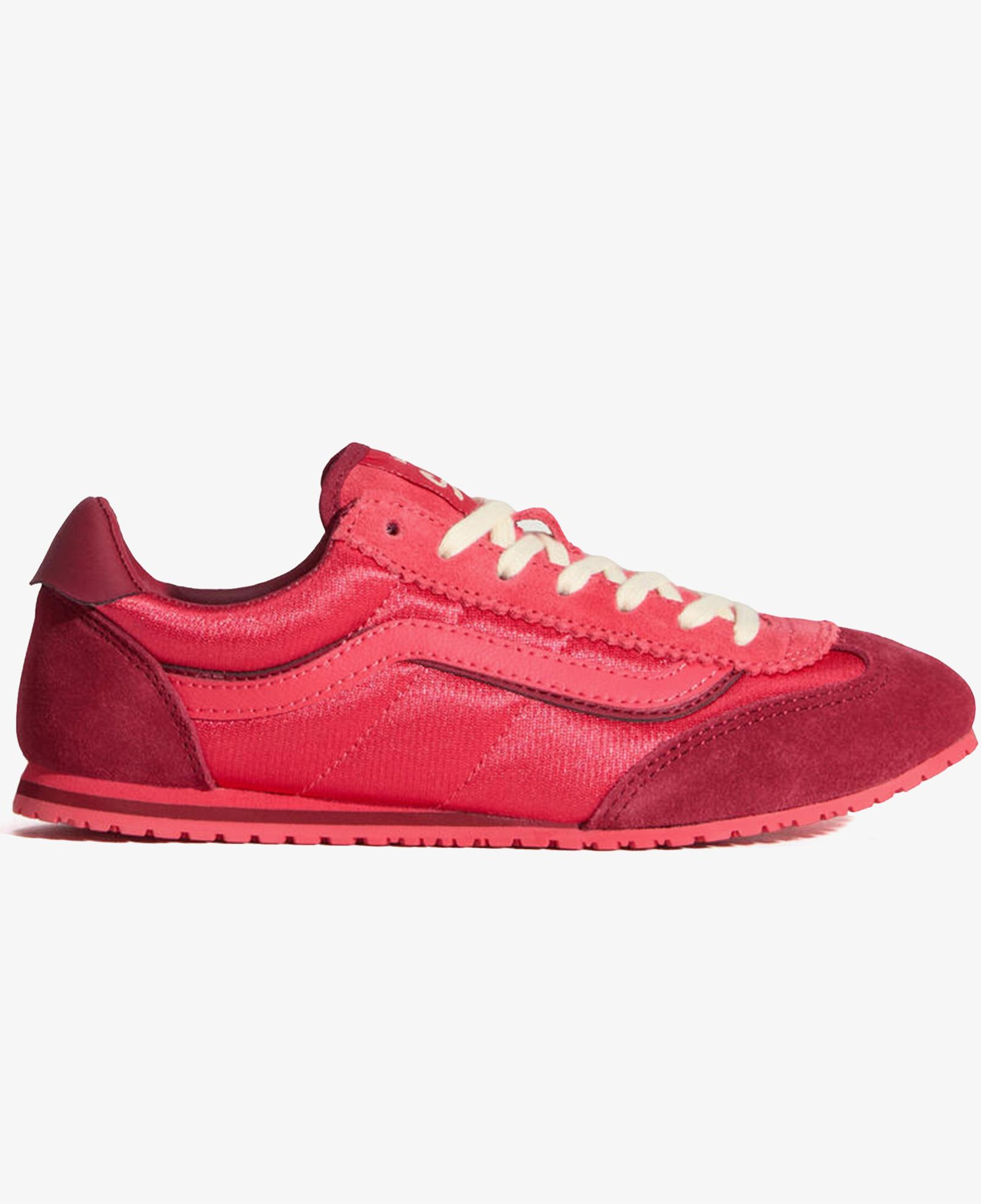 Vans Super Lowpro Unisex Bordo Sneaker