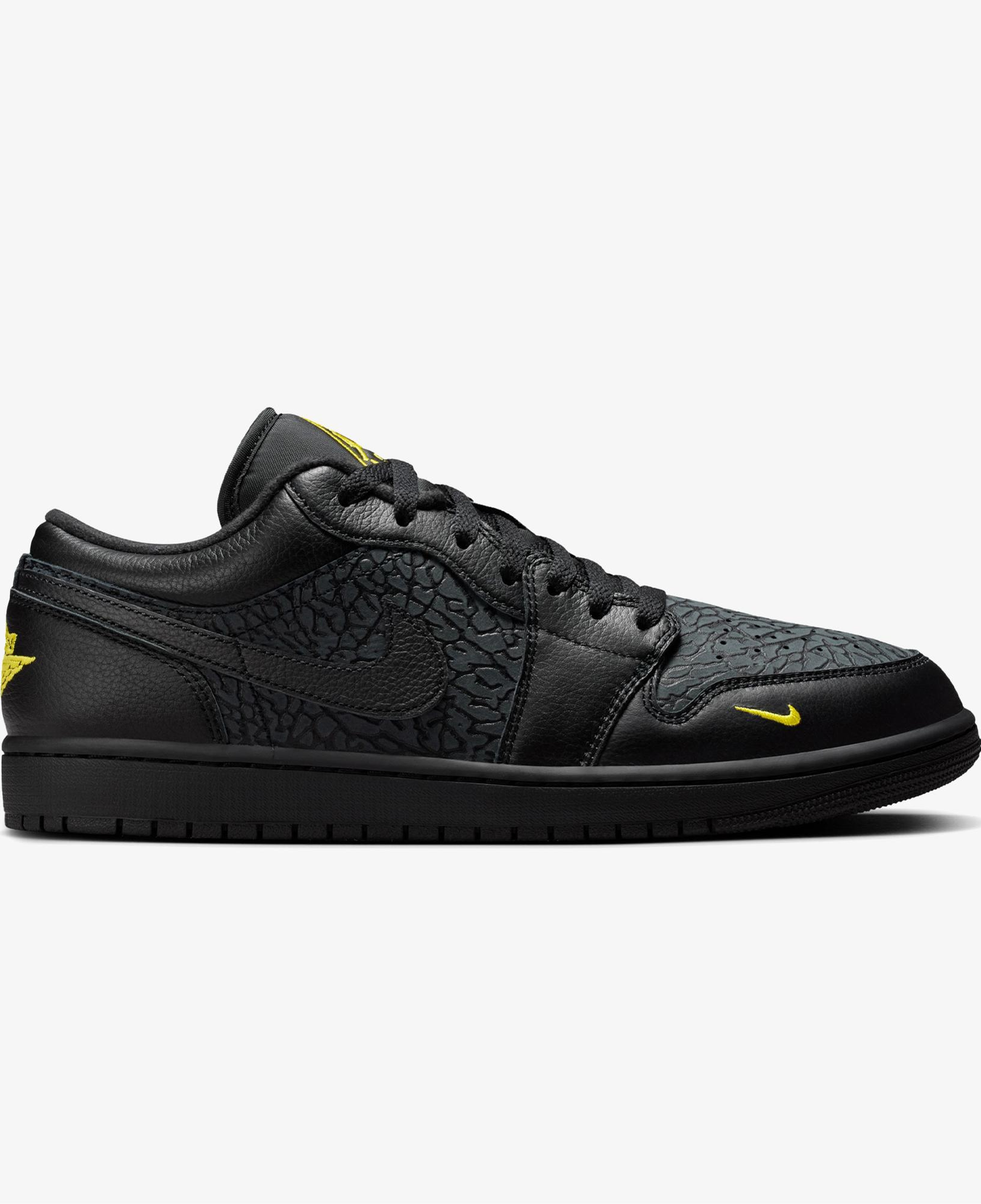 Jordan Air 1 Low SE Erkek Siyah Spor Ayakkabı