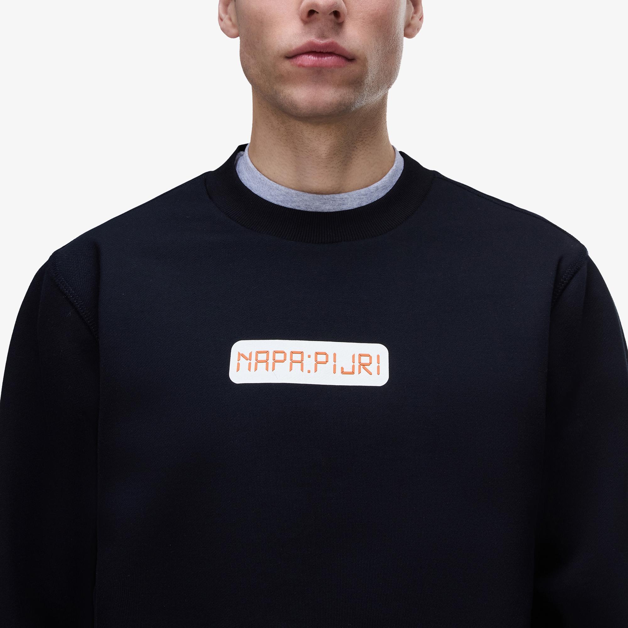 Napapijri B-Sol C Erkek Siyah Sweatshirt