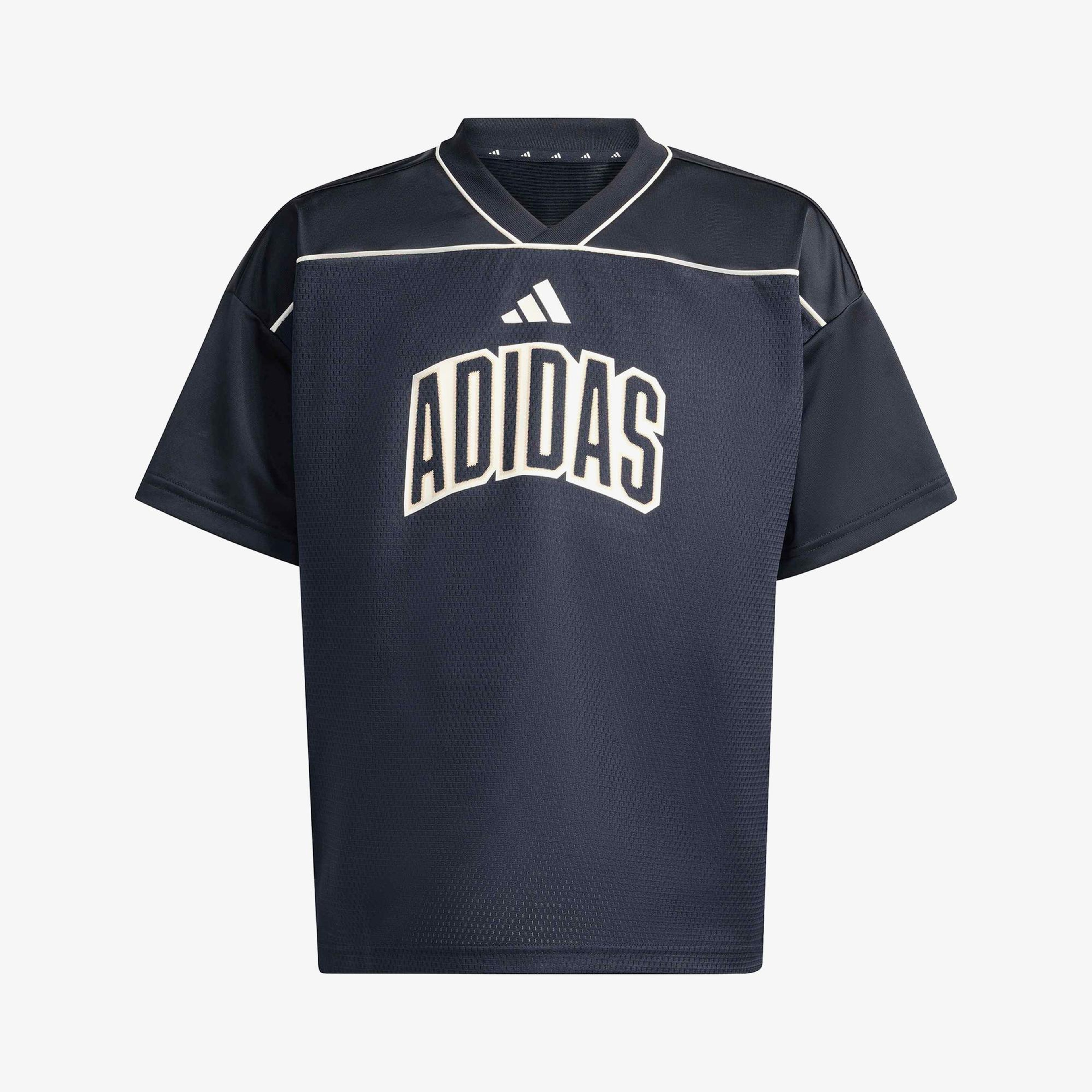 adidas Stadium File Basketball Çocuk Siyah T-Shirt