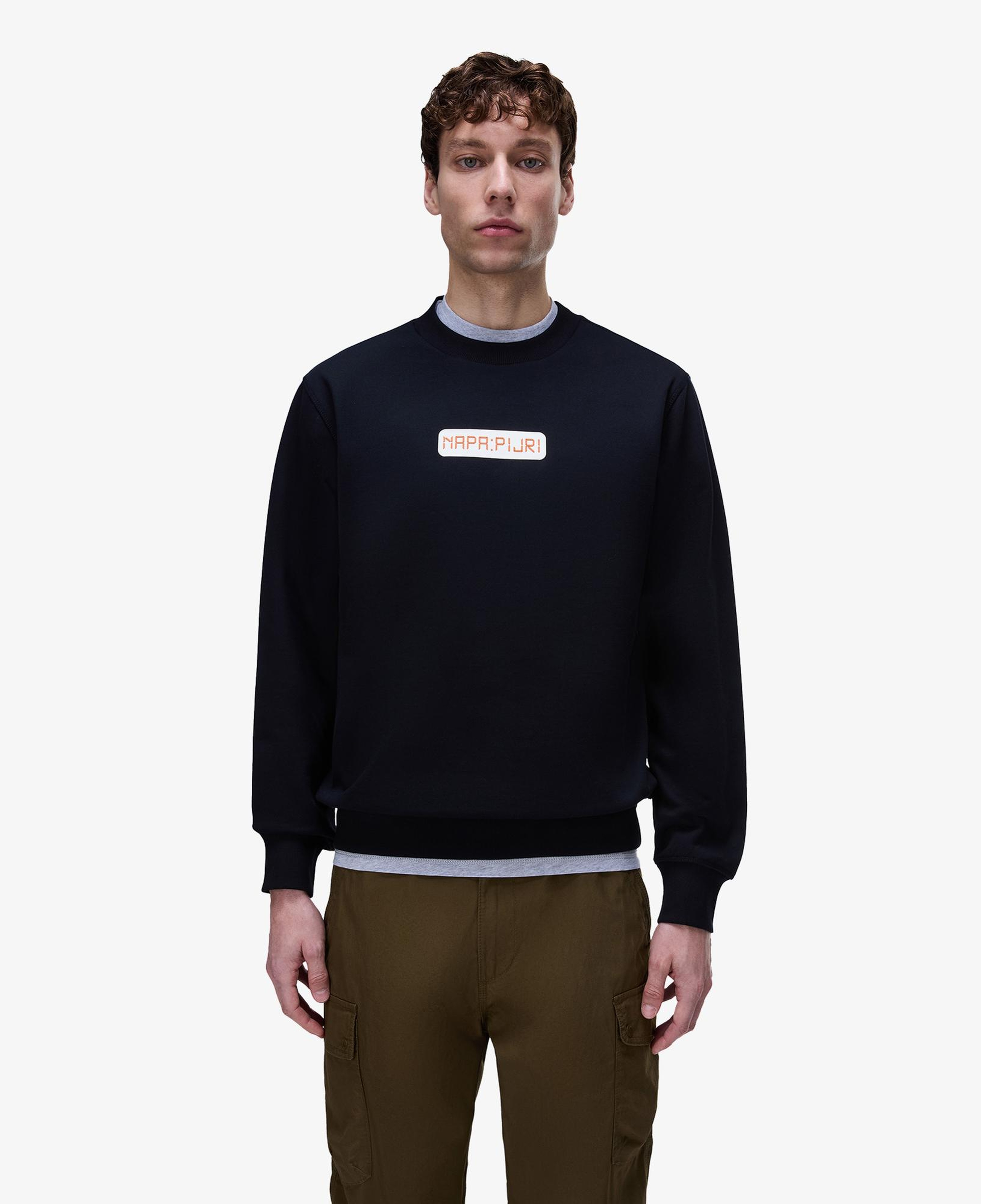 Napapijri B-Sol C Erkek Siyah Sweatshirt