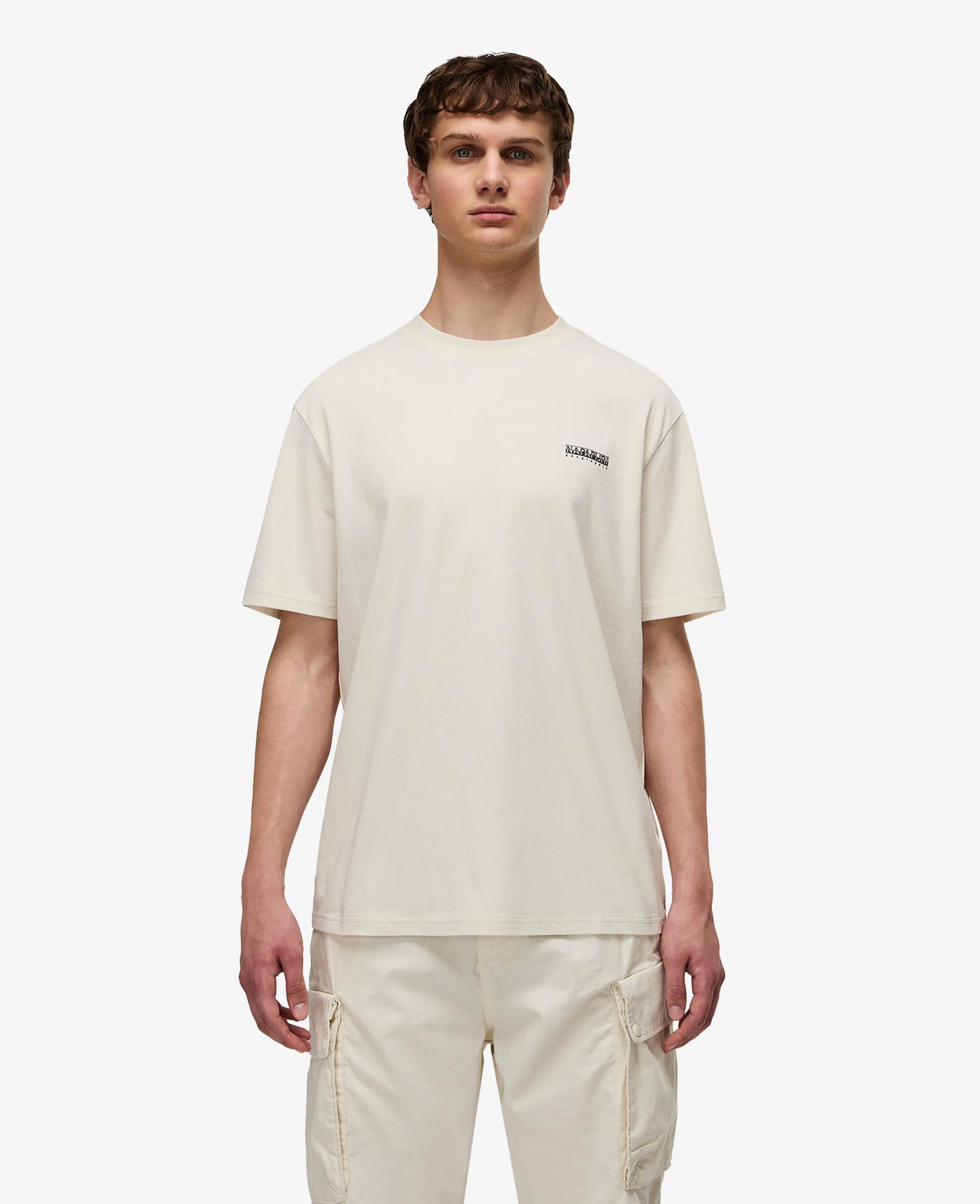 Napapijri S-Small Box Erkek Bej T-Shirt