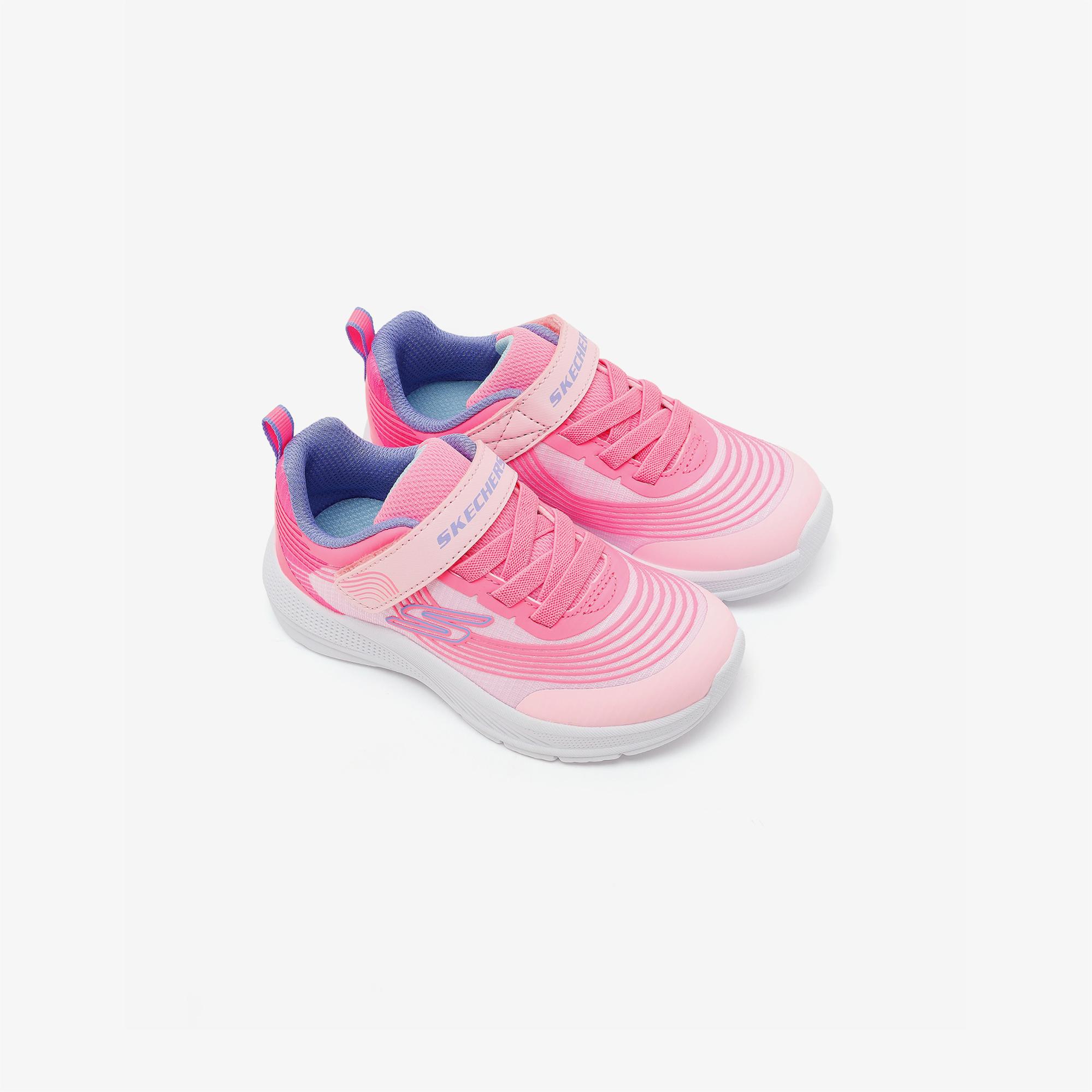 Skechers Microspec Advance Çocuk Pembe Spor Ayakkabı