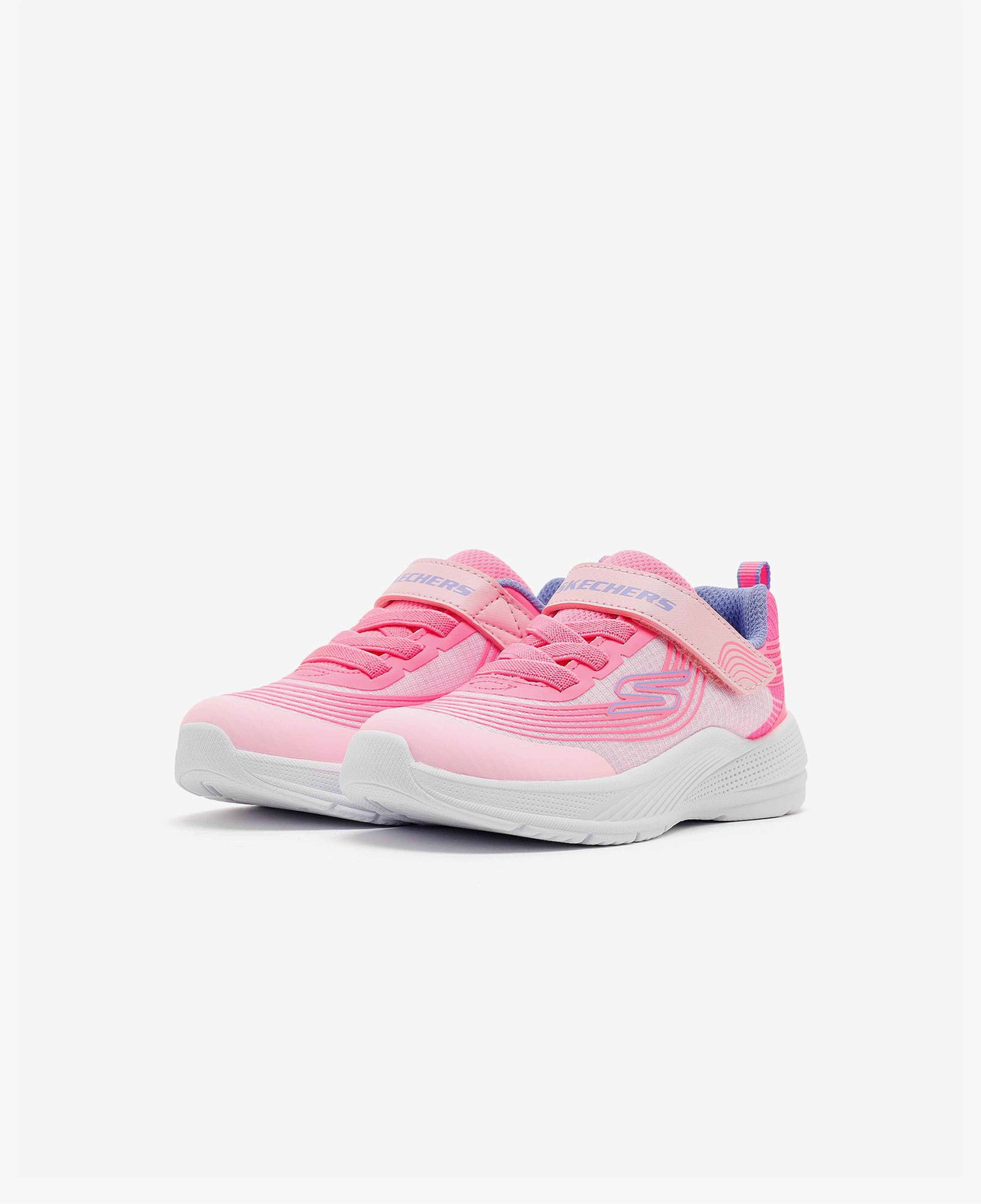 Skechers Microspec Advance Çocuk Pembe Spor Ayakkabı