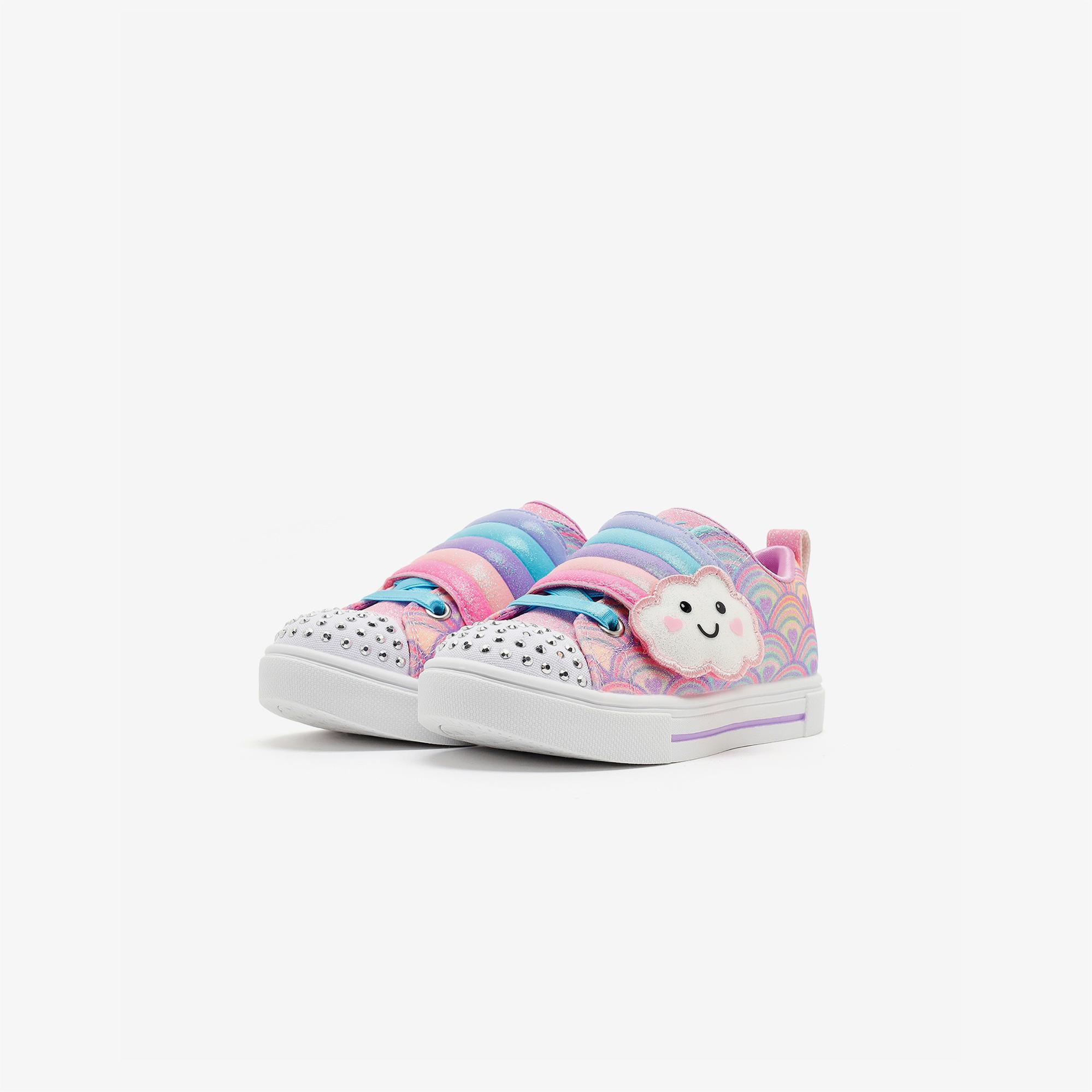 Skechers Twinkle Sparks Çocuk Mor Spor Ayakkabı
