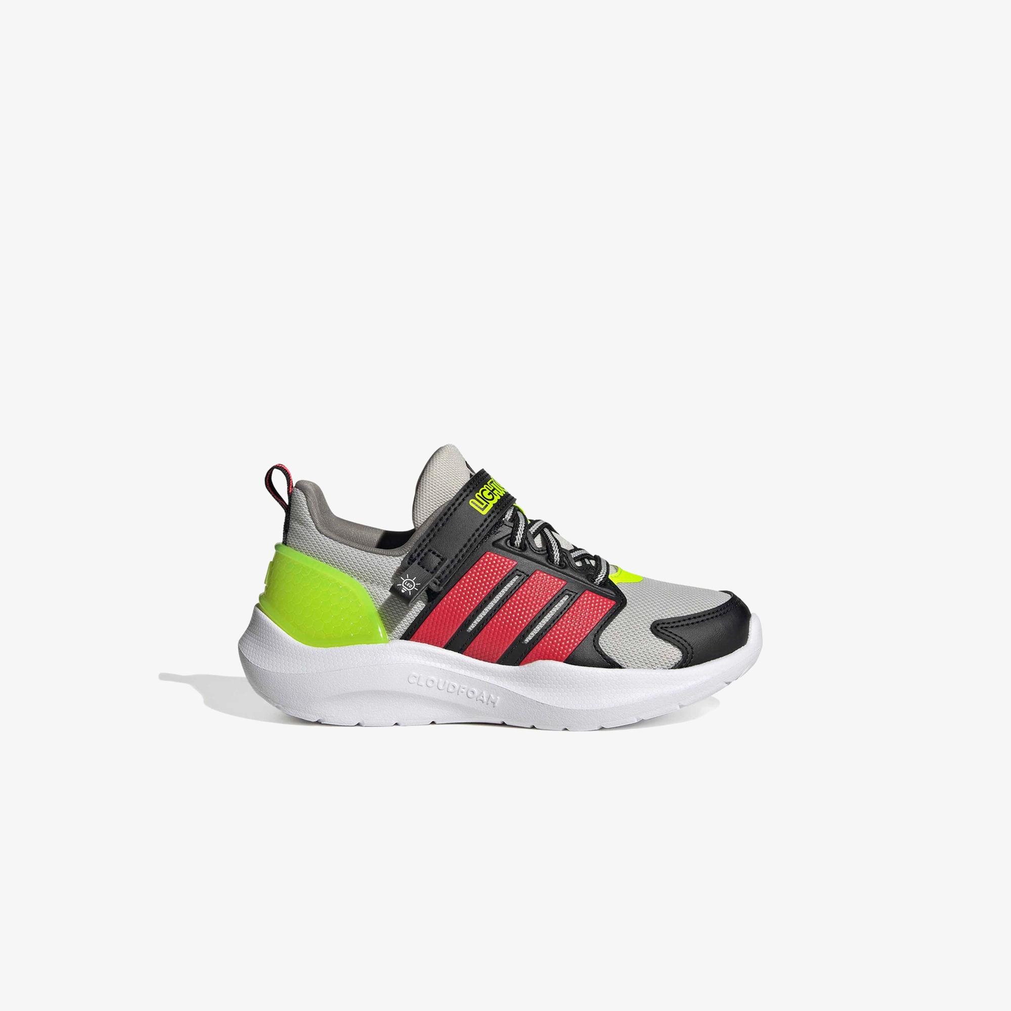adidas Lightorama Rnr El Çocuk Gri Spor Ayakkabı
