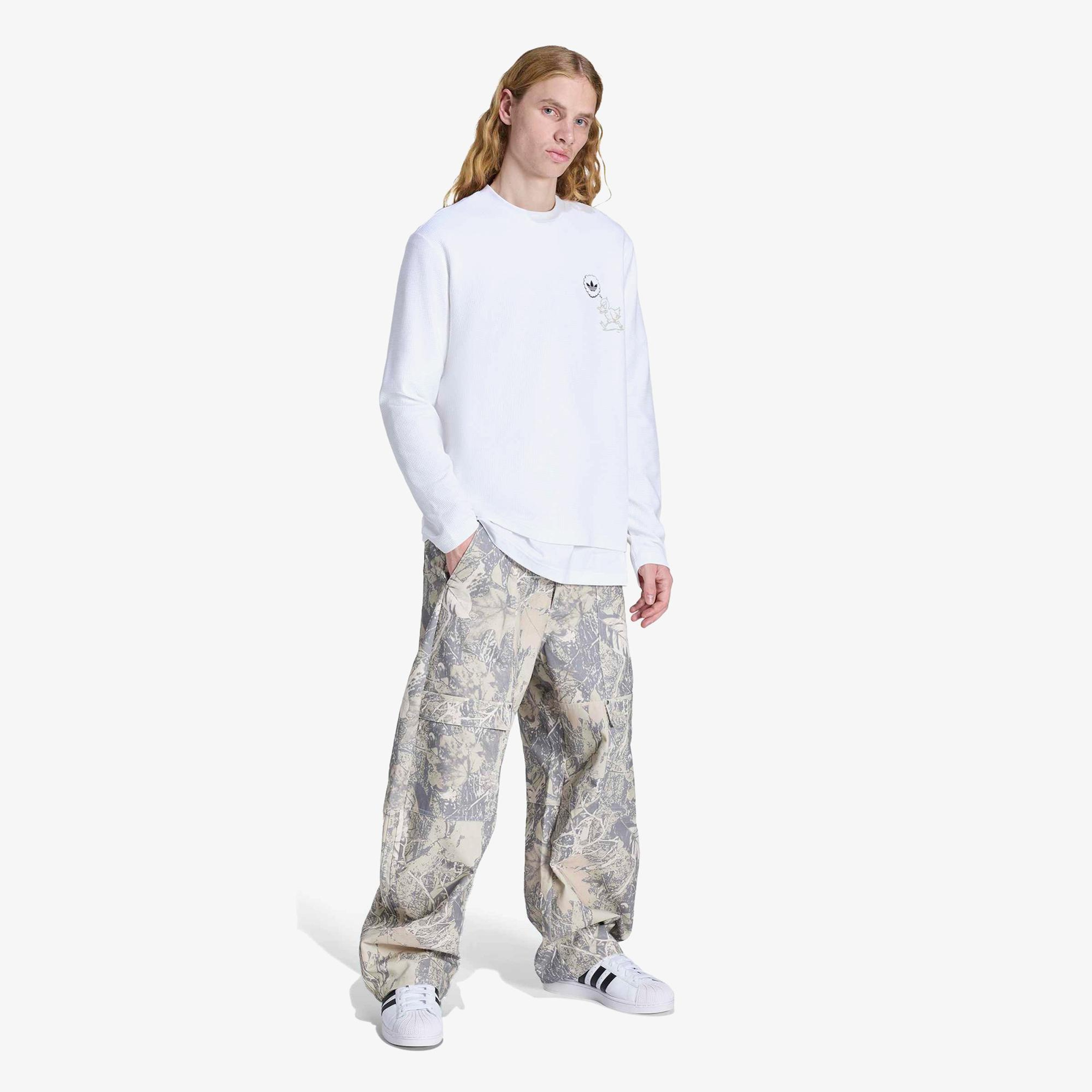 adidas Cargo orkpant Erkek Bej Eşofman Altı