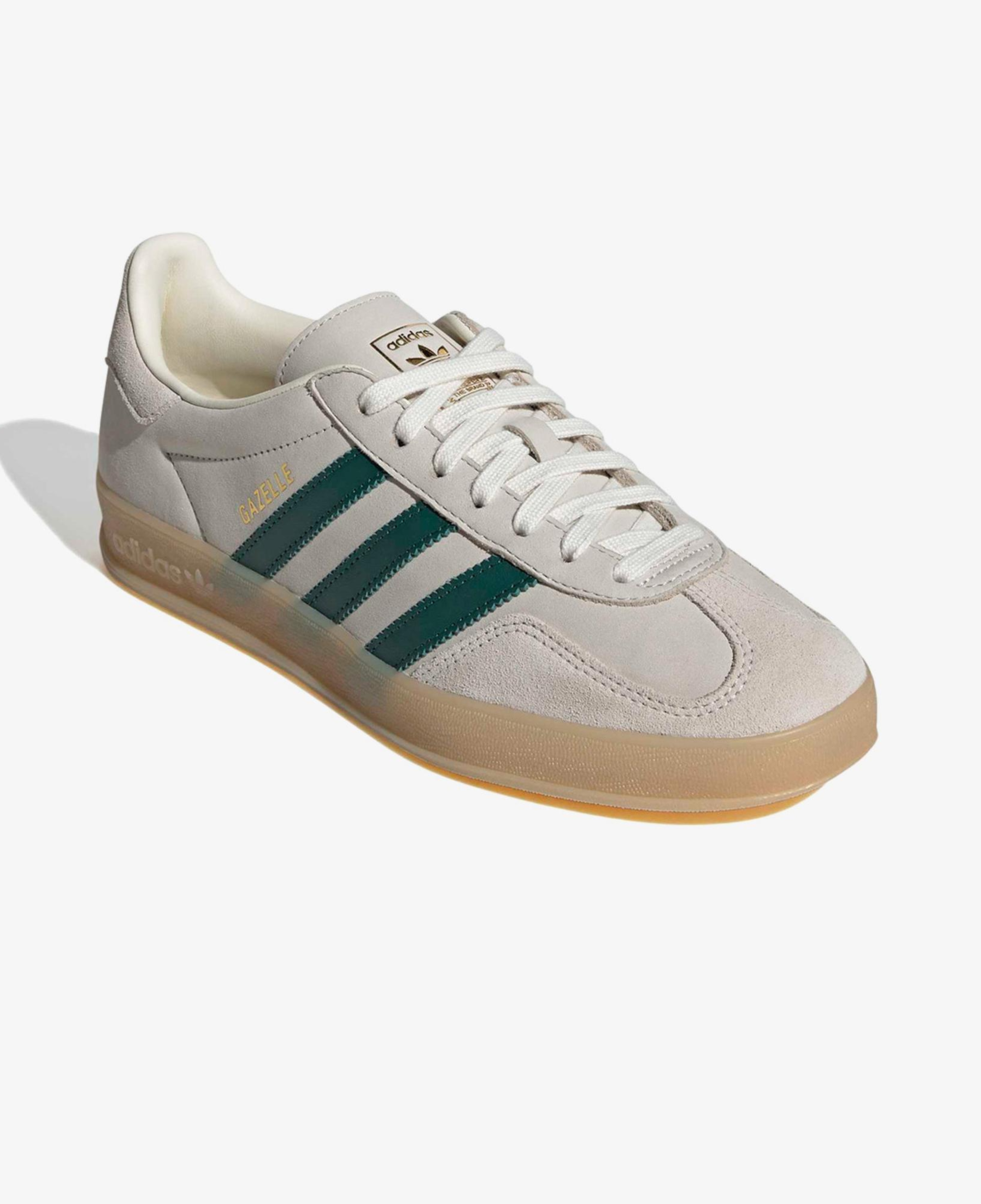 adidas Gazelle Indoor Erkek Beyaz Spor Ayakkabı