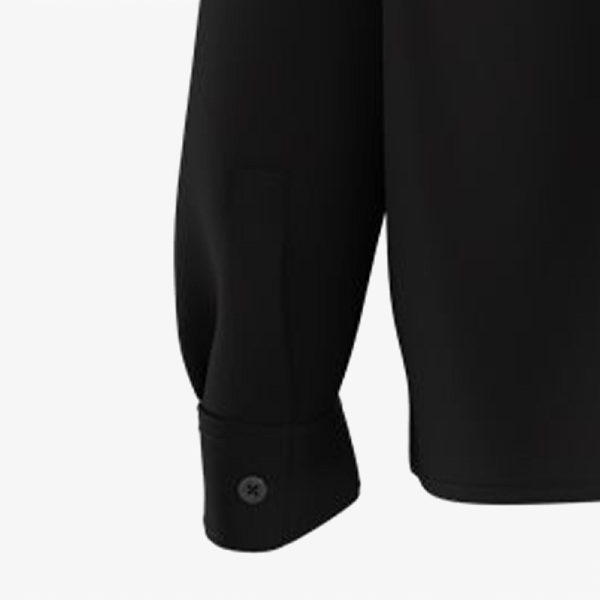 Hugo Boss Twill Ekynone Relaxed Fit Erkek Siyah Gömlek