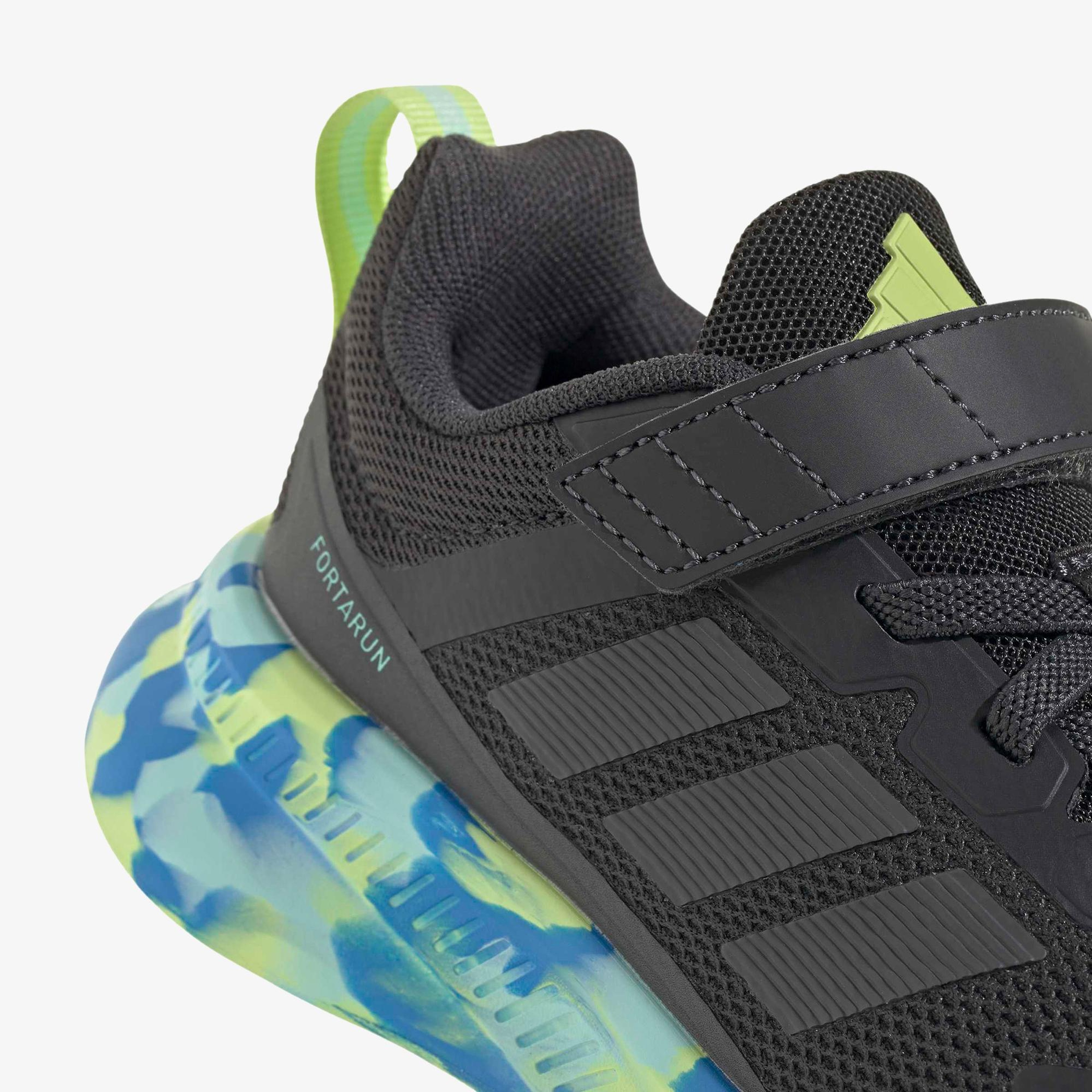 adidas Fortarun 4.0 El Çocuk Gri Spor Ayakkabı