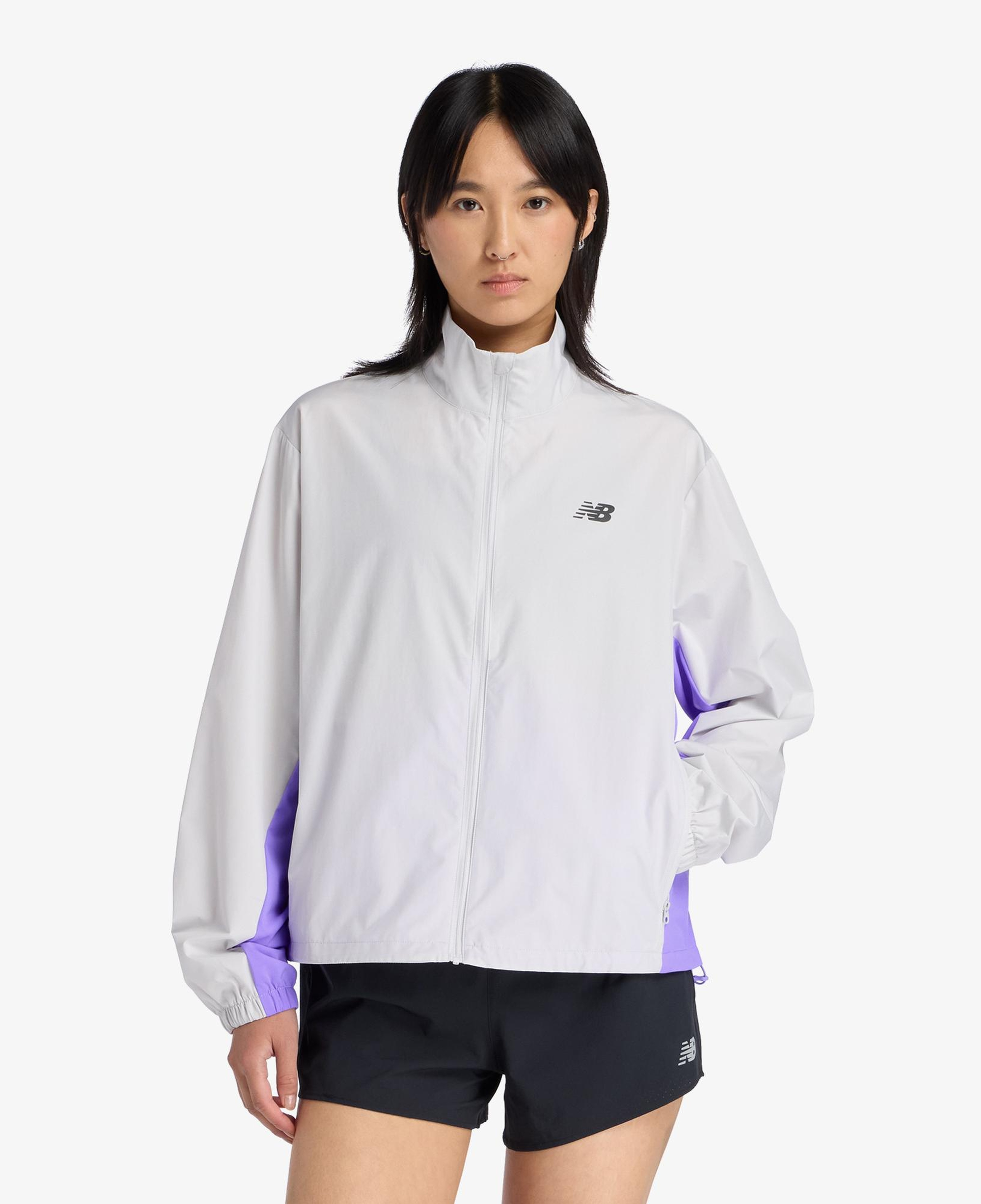 New Balance Fast Days Kadın Gri Ceket