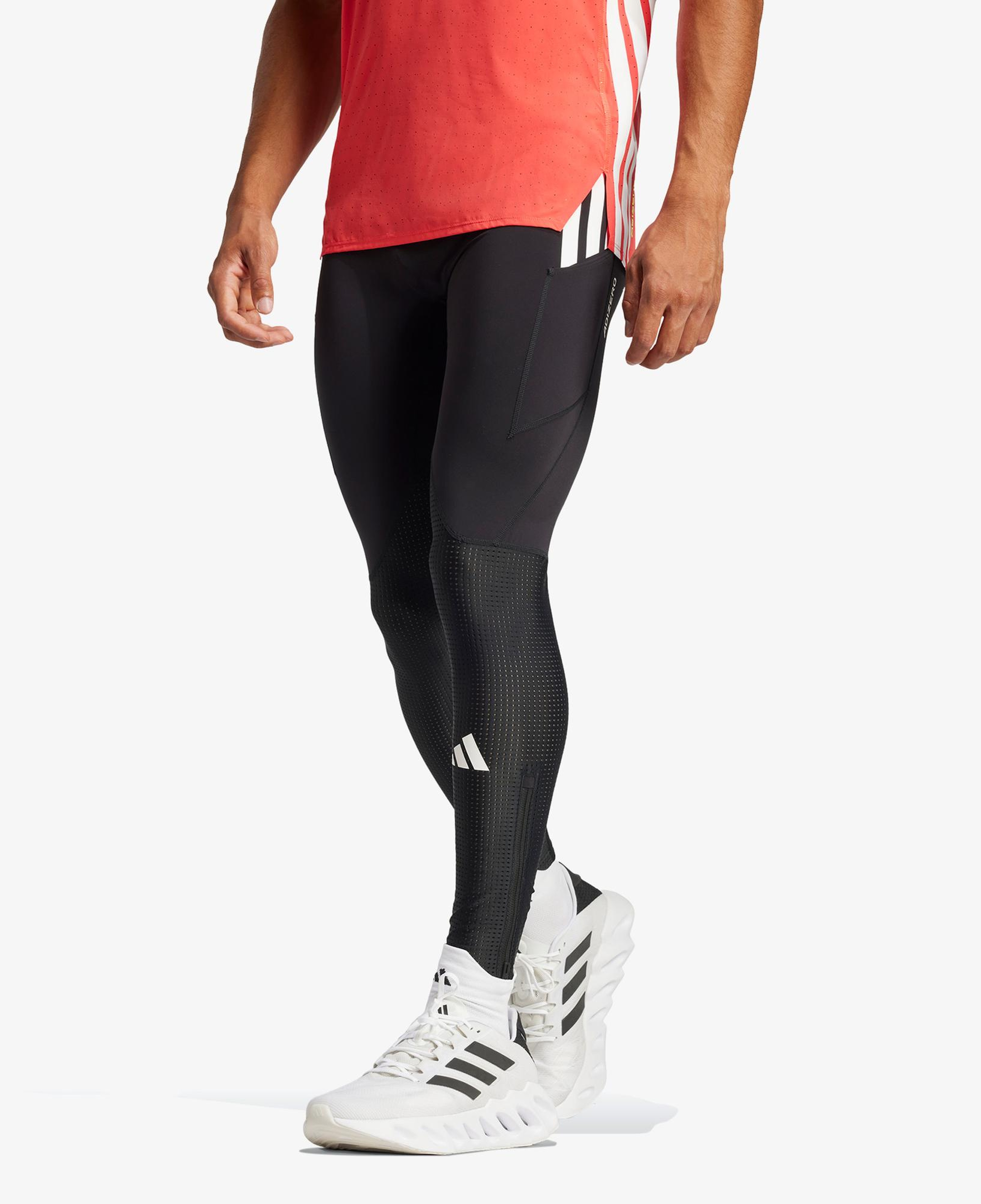 adidas Adizero Erkek Siyah Tayt