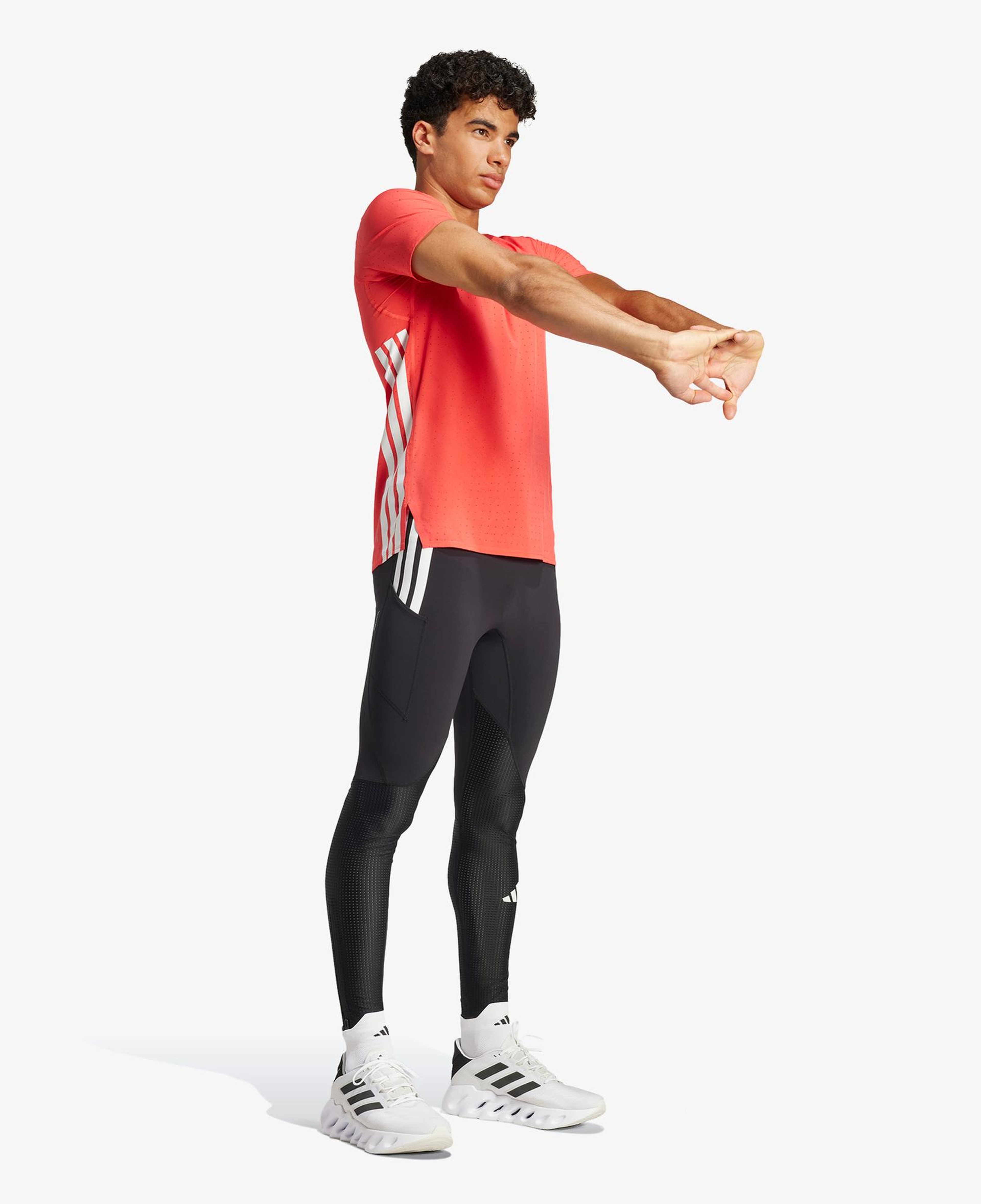 adidas Adizero Erkek Siyah Tayt