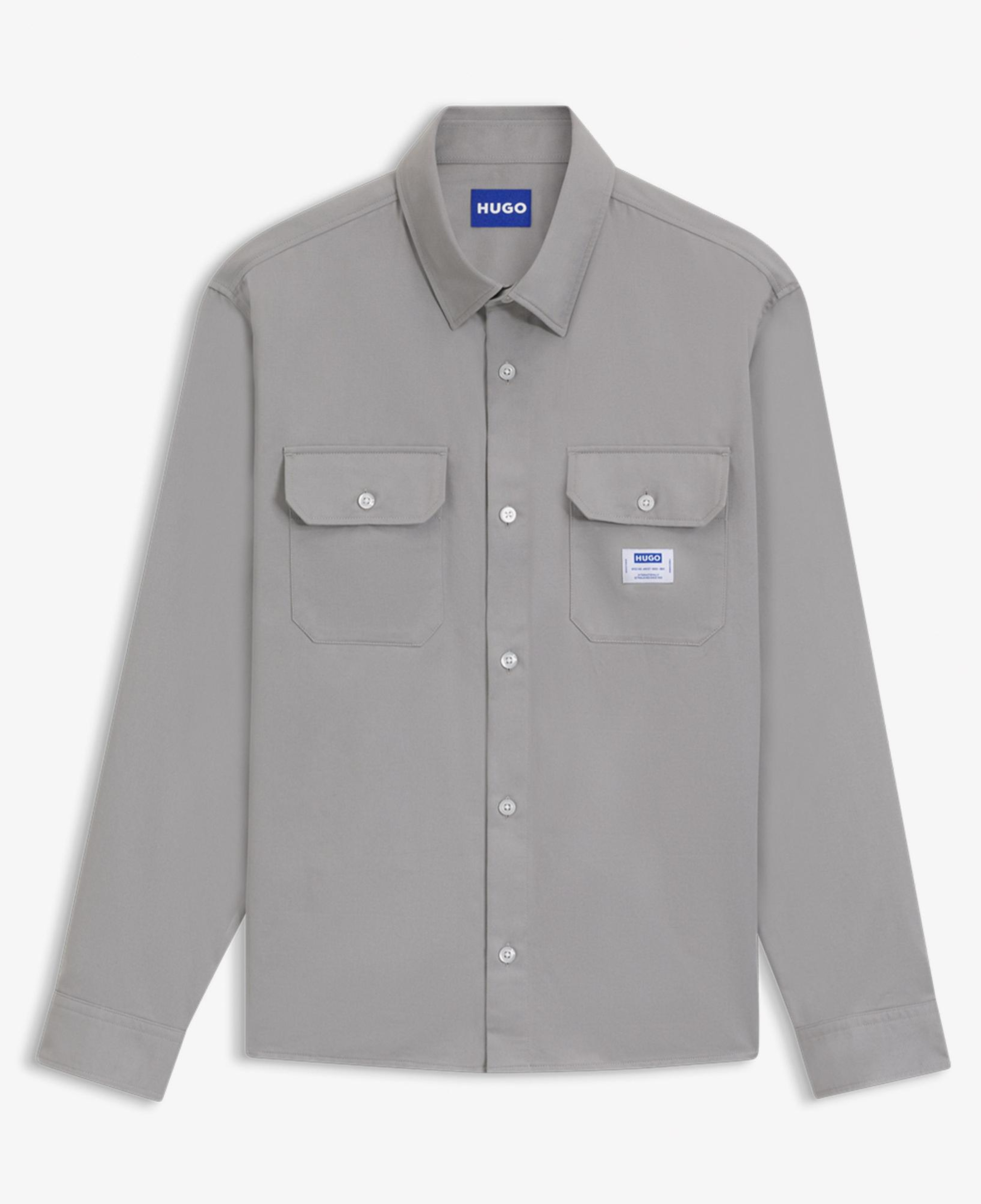 Hugo Ekynone Erkek Gri Gömlek