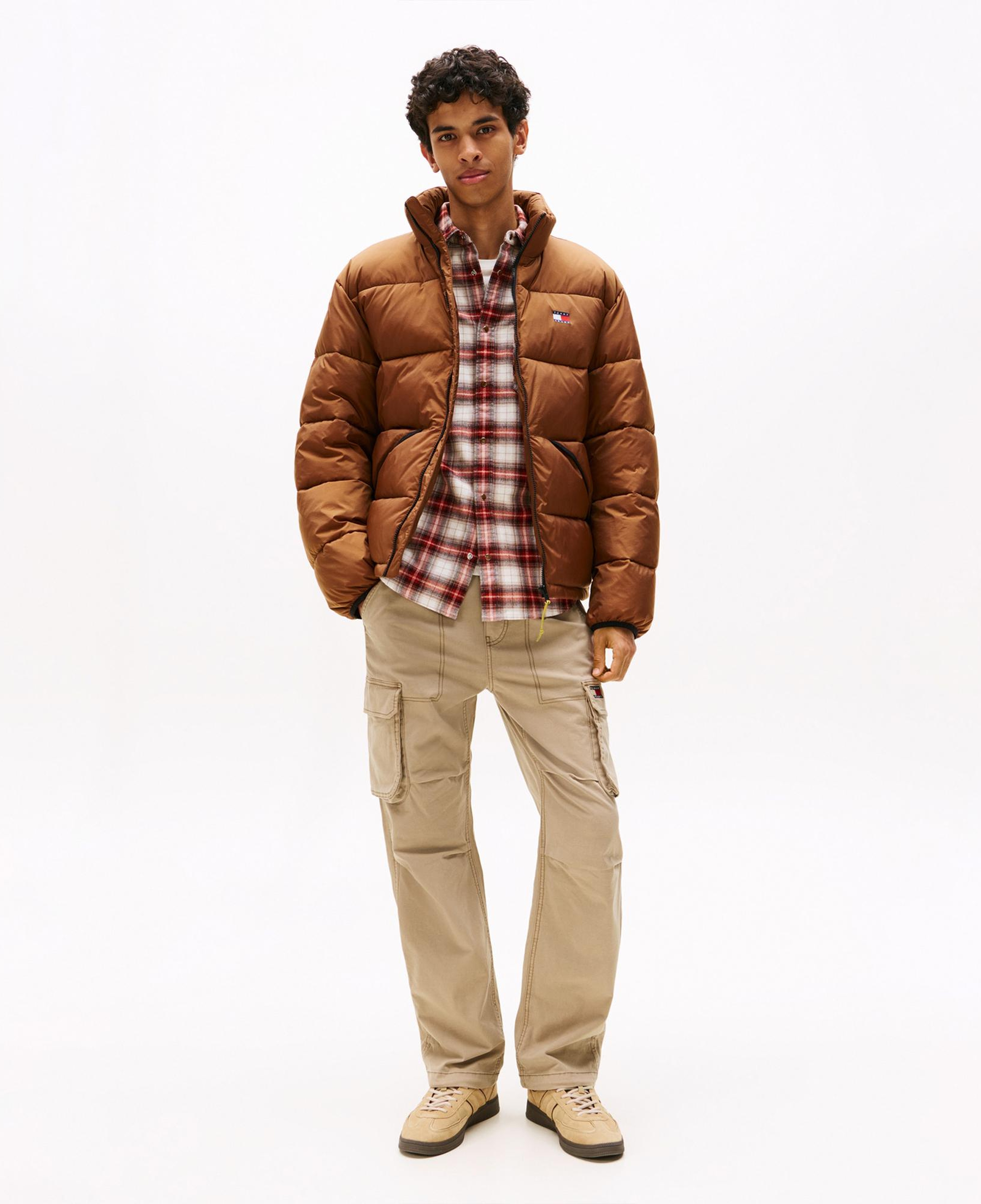 Tommy Hilfiger Otis H-Bone Kargo Erkek Kahverengi Pantolon