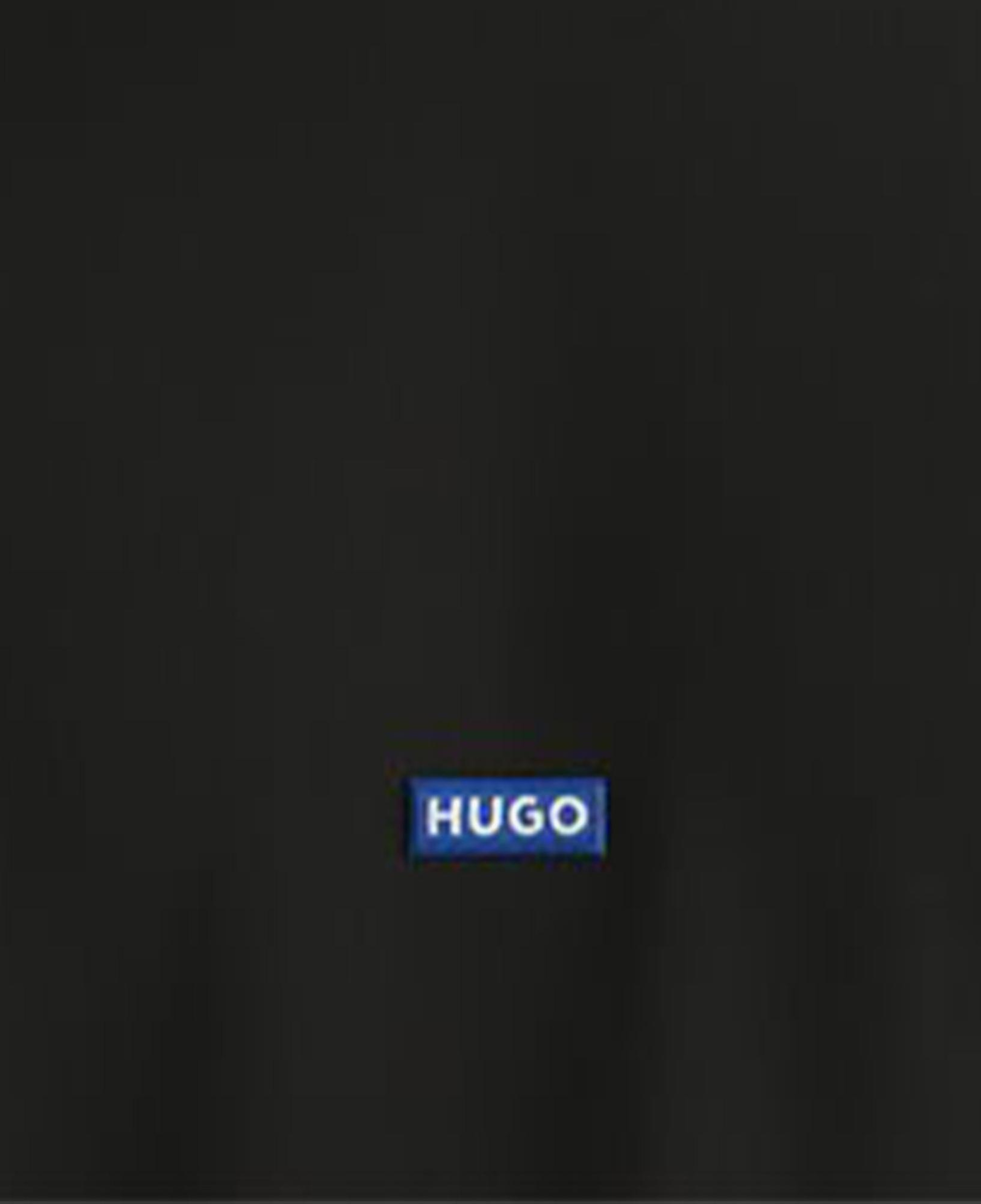 Hugo Boss Logo Patch Erkek Siyah T-Shirt