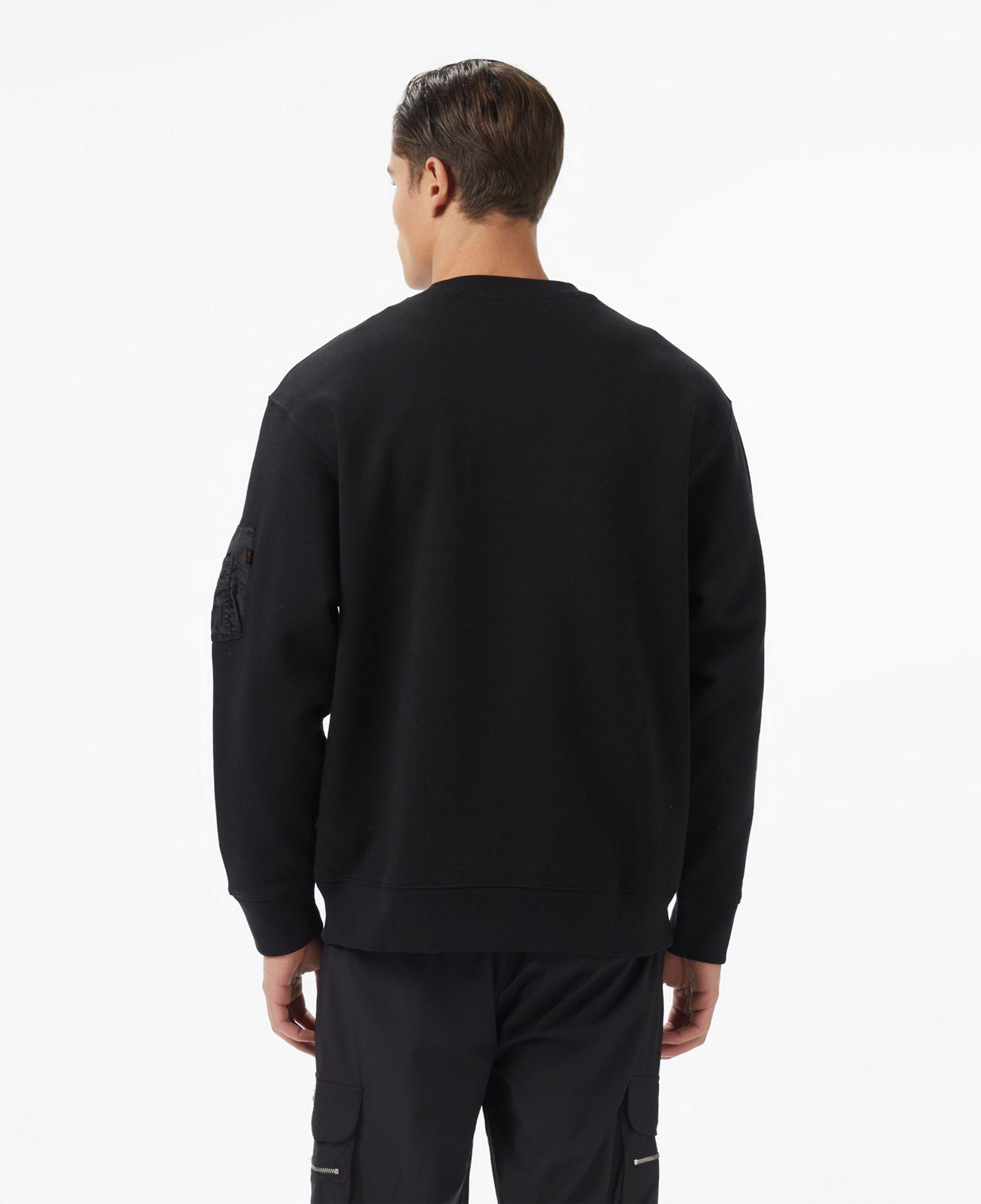 Alpha Industries Military Erkek Siyah Sweatshirt