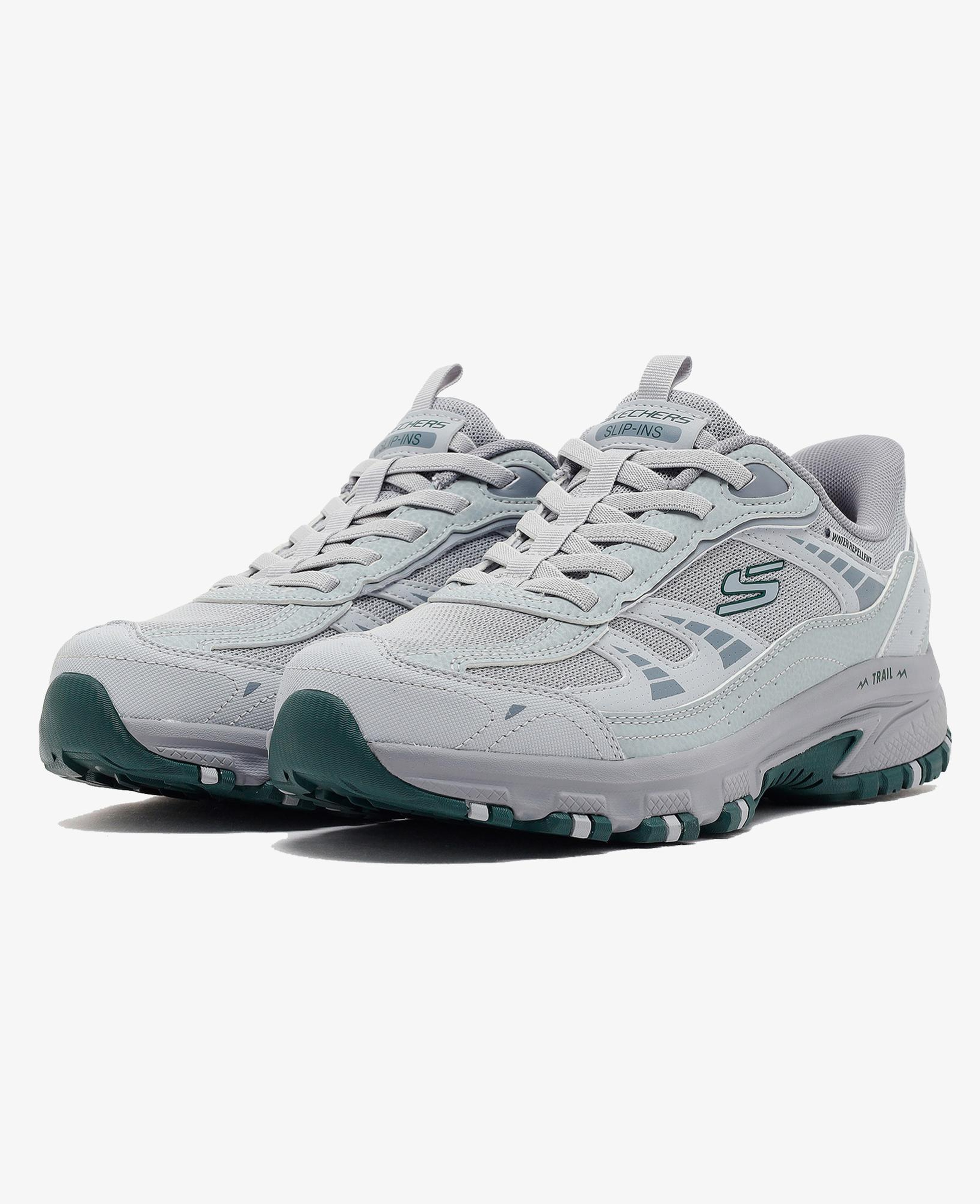 Skechers Hillcrest 237753 Erkek Gri Outdoor Ayakkabı