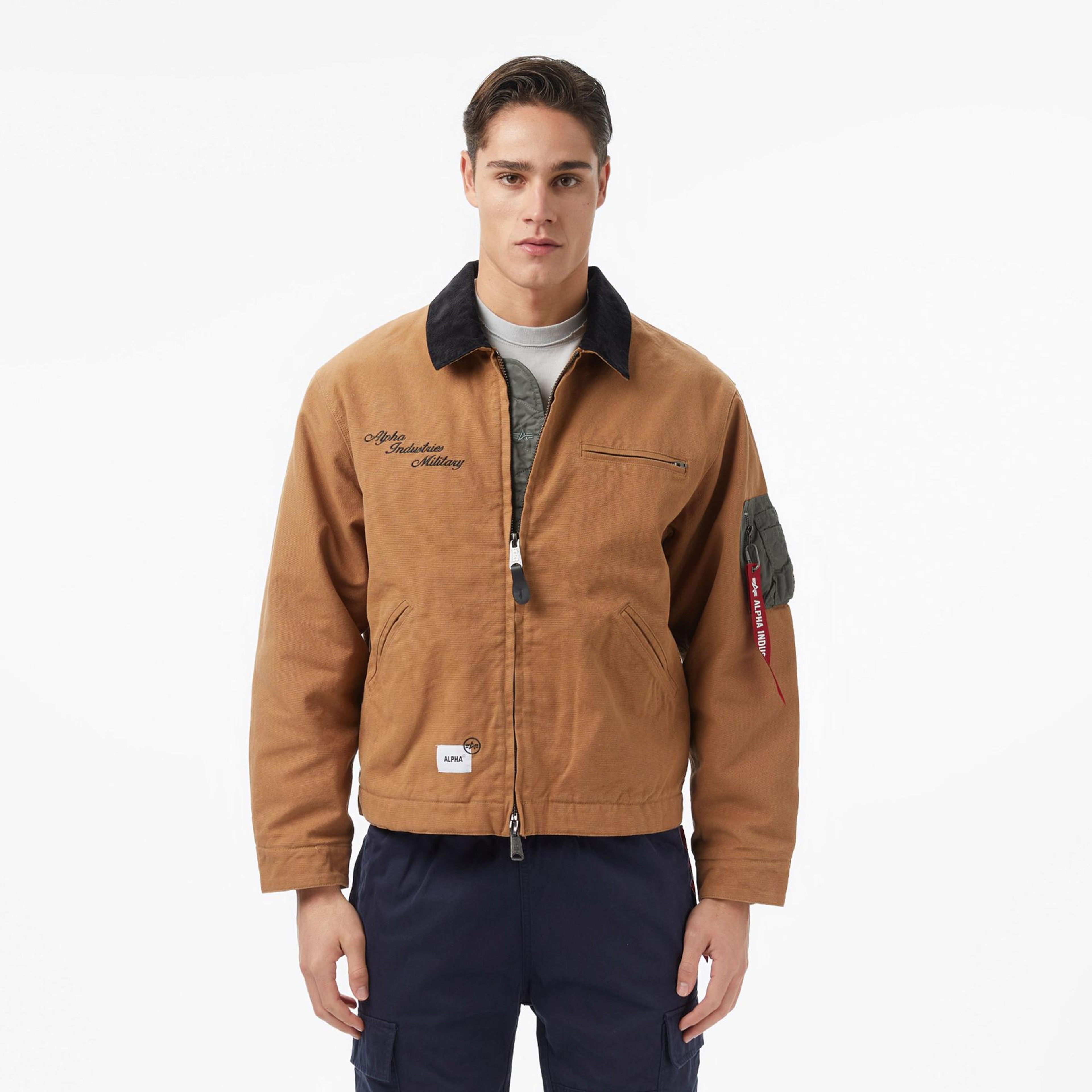 Alpha Industries Military Erkek Kahverengi Mont