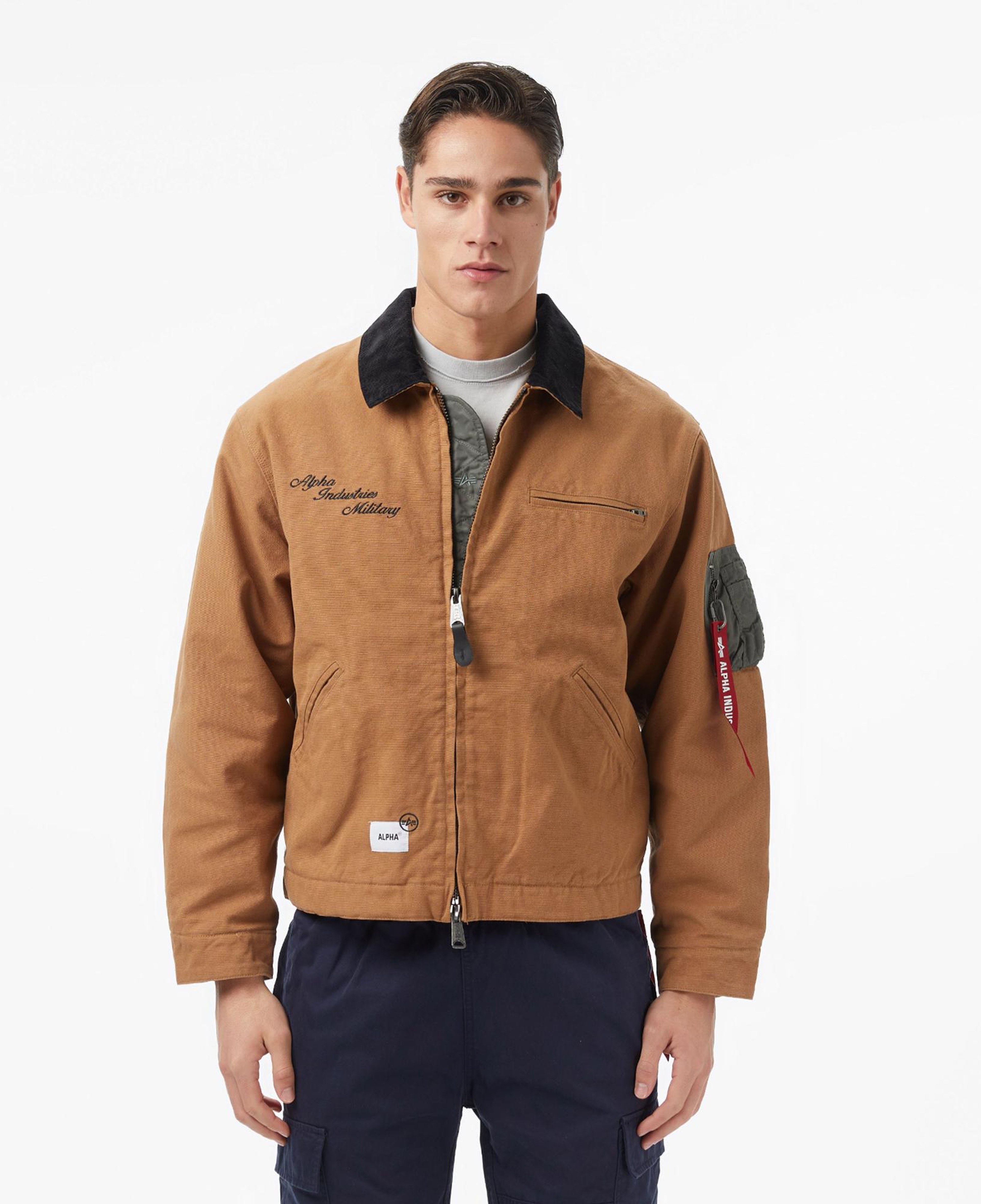 Alpha Industries Military Erkek Kahverengi Mont