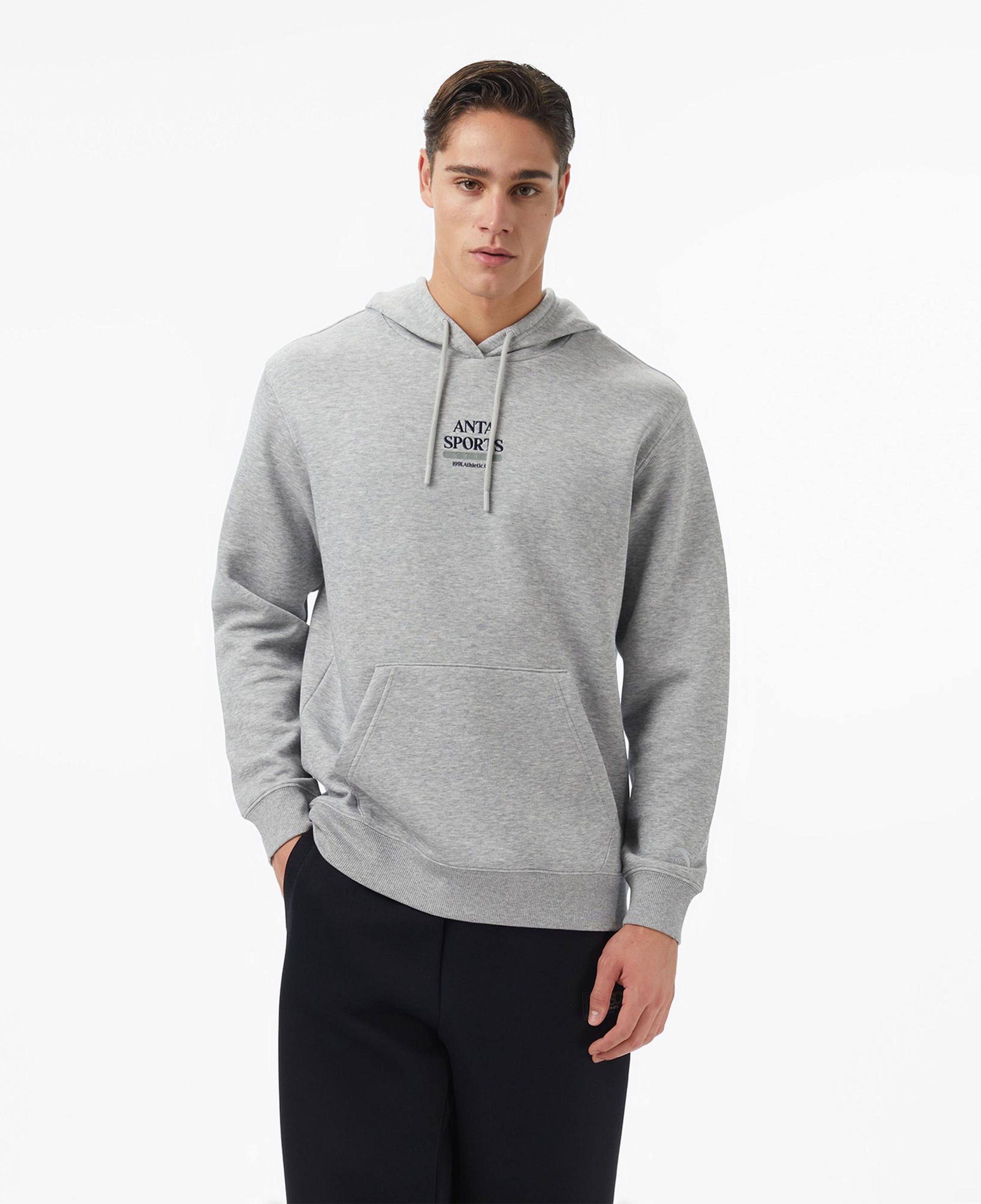 Anta Beach Party Erkek Gri Sweatshirt