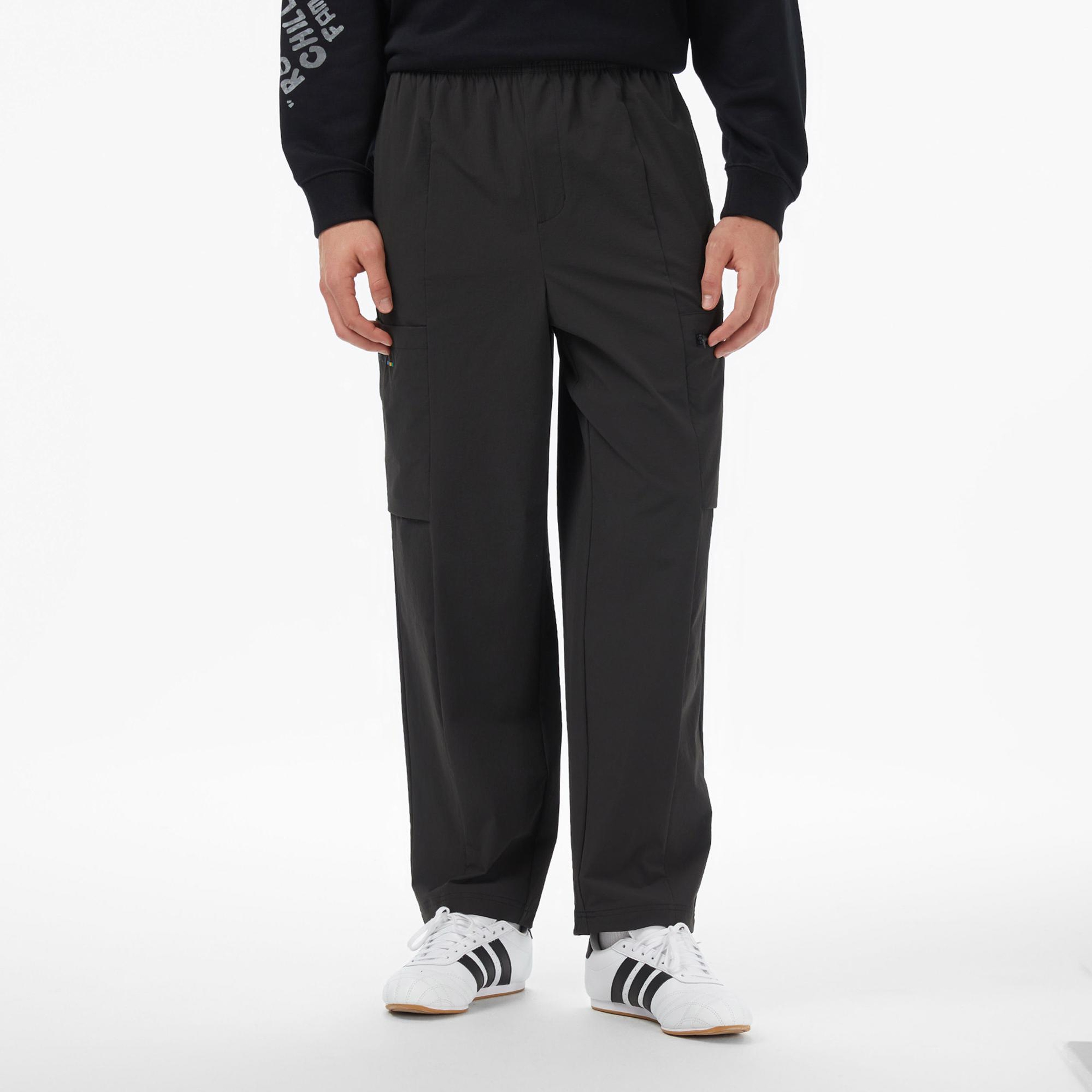 Anta Iconic Erkek Siyah Eşofman Altı