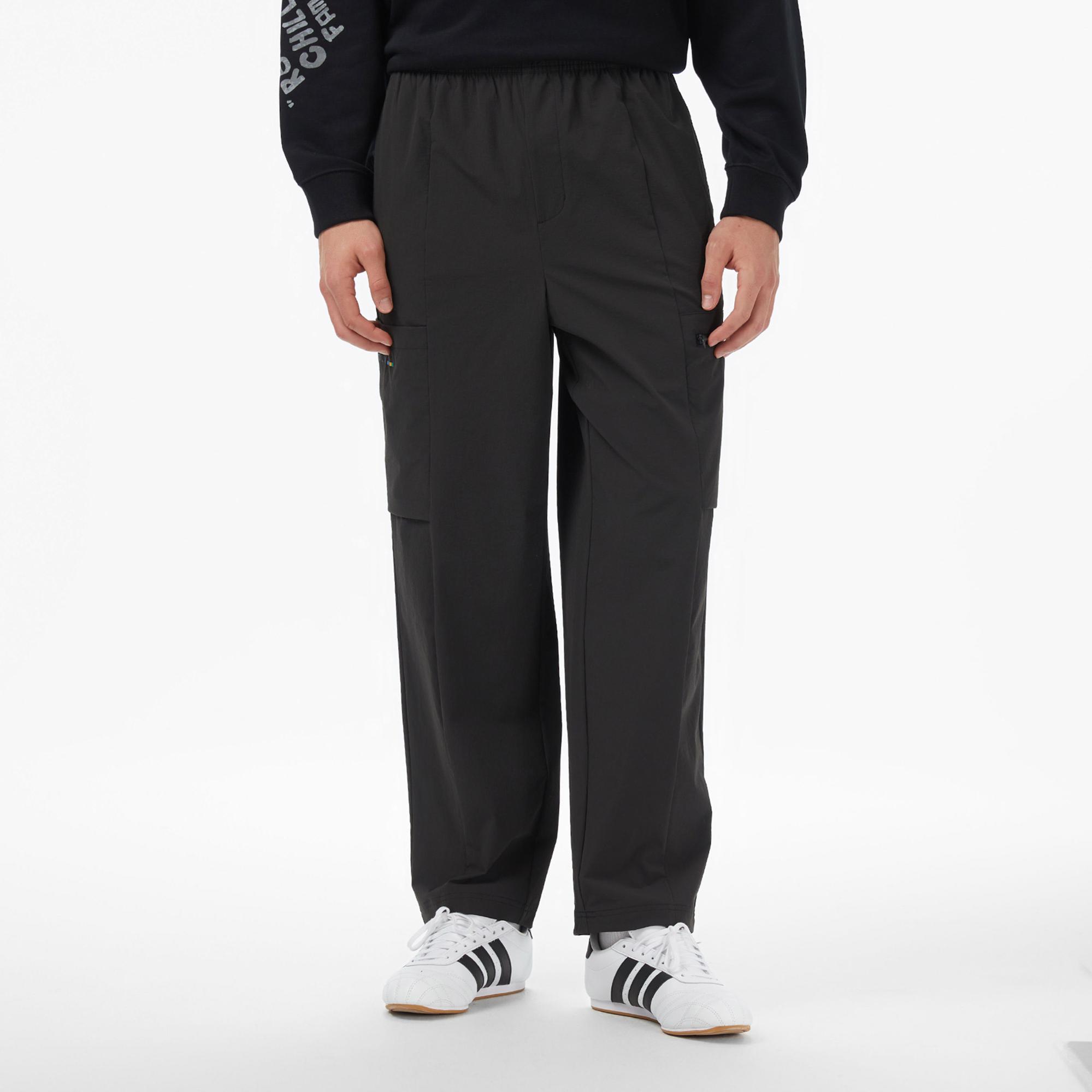 Anta Iconic Erkek Siyah Eşofman Altı