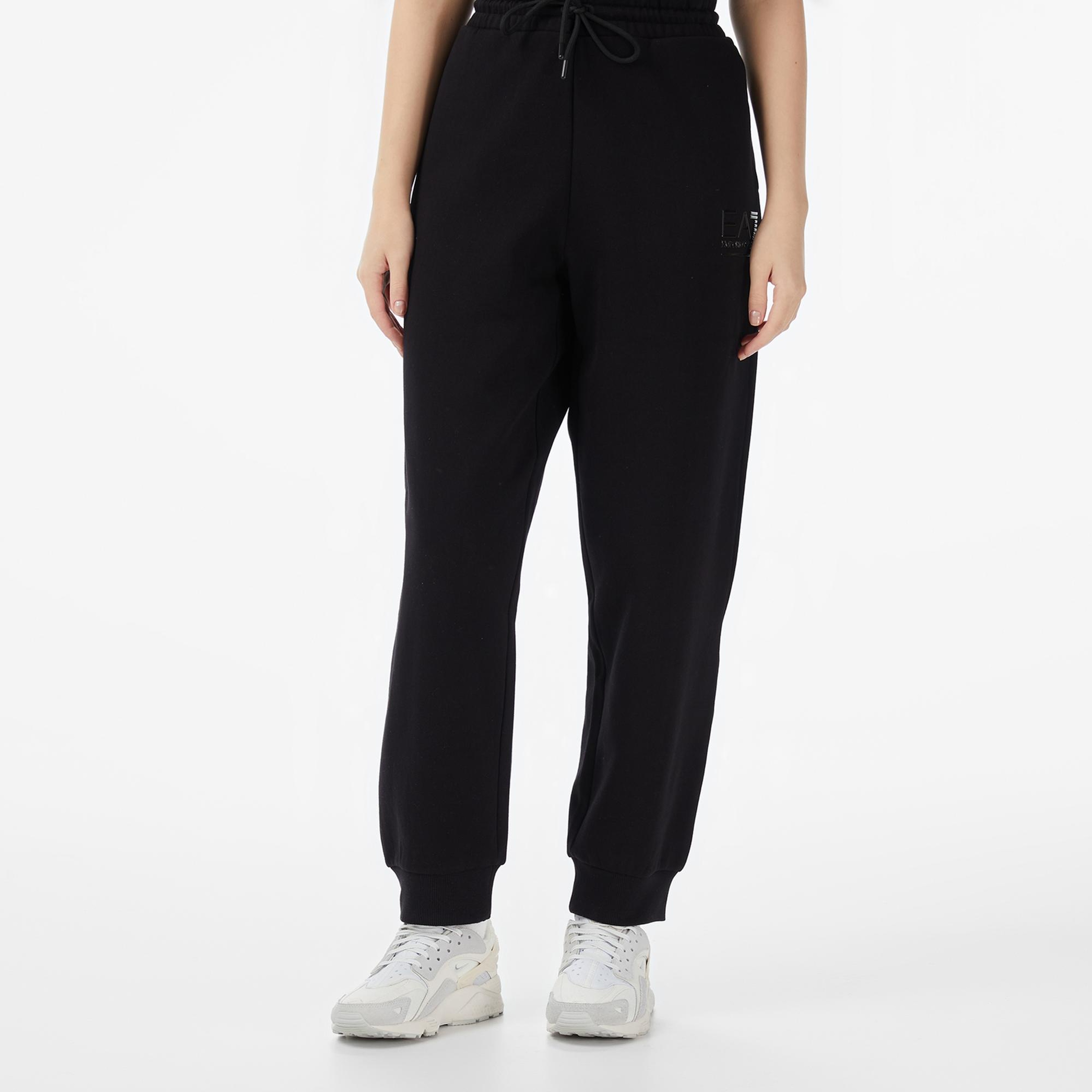 Emporio Armani Train Visibility Kadın Siyah Eşofman Altı