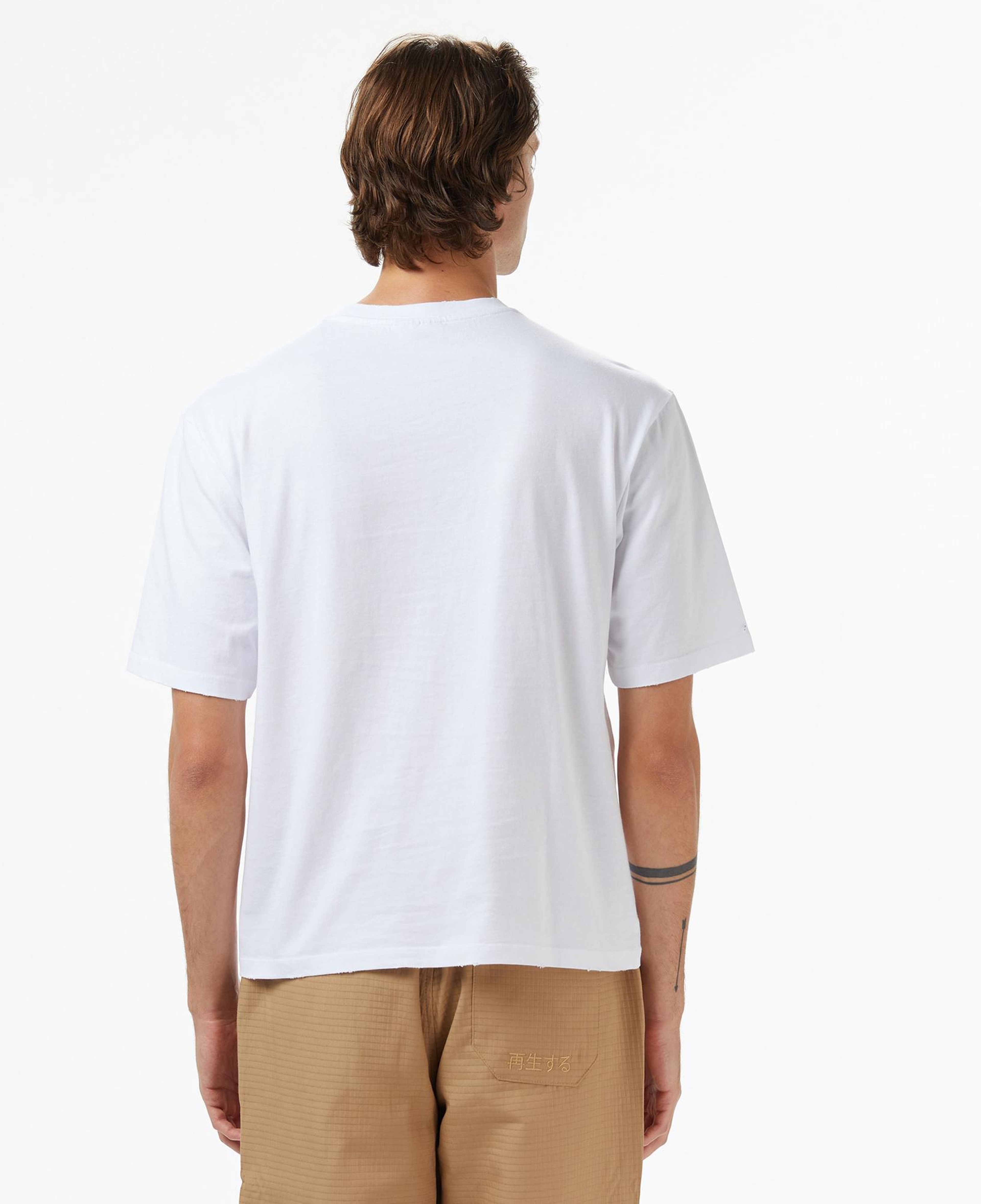 UNITED4 Erkek Beyaz T-Shirt