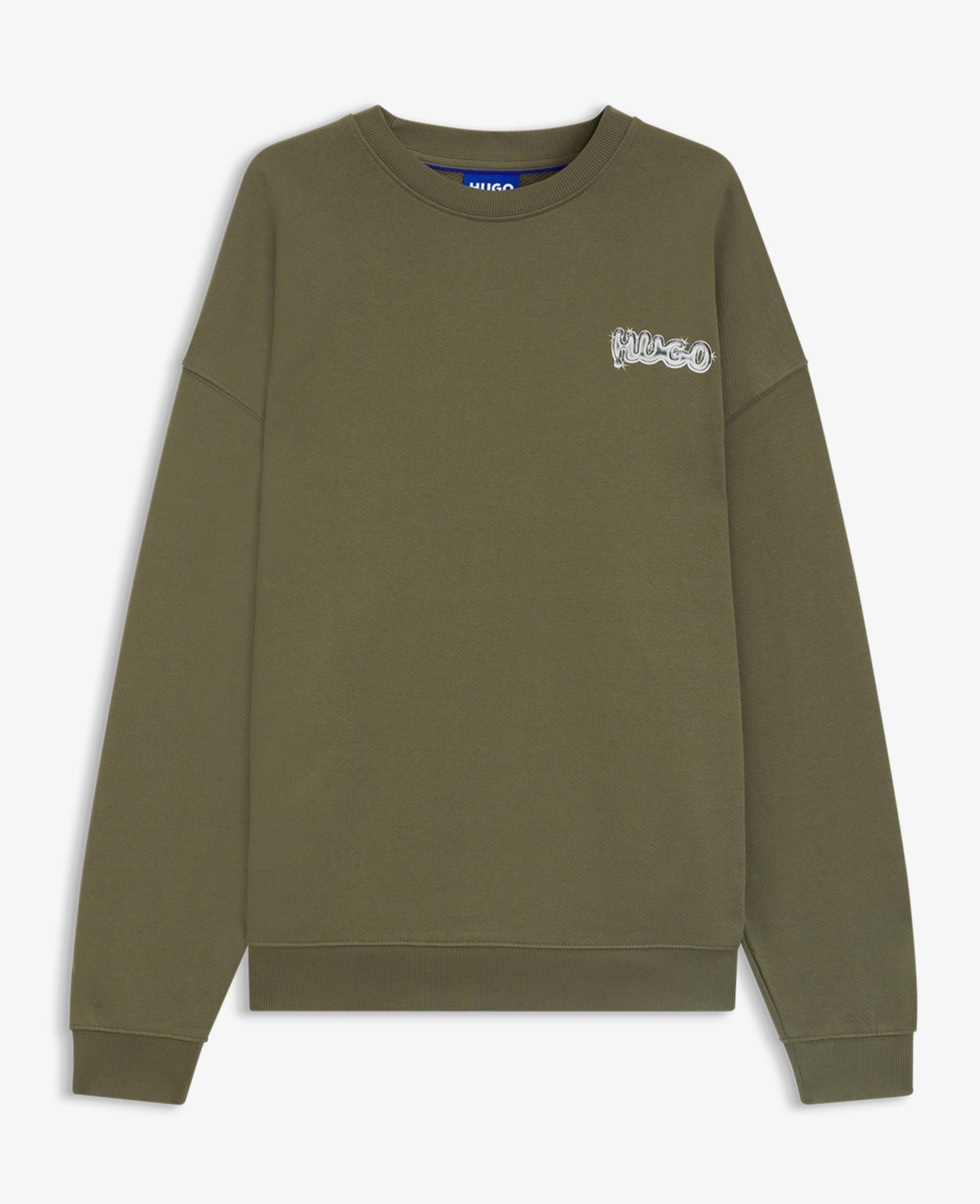 Hugo Nyrocrew Erkek Haki Sweatshirt