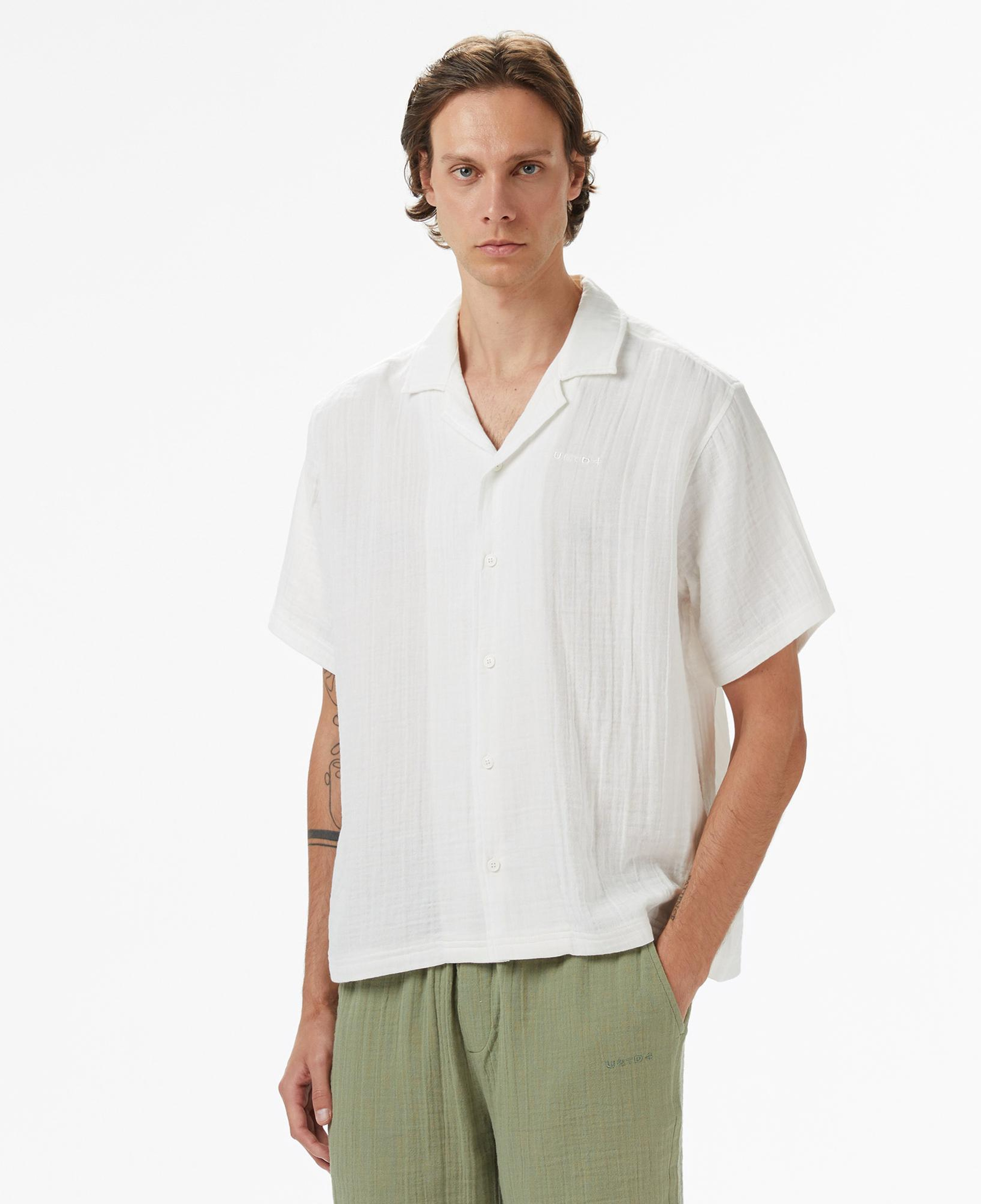 UNITED4 Erkek Beyaz Gömlek