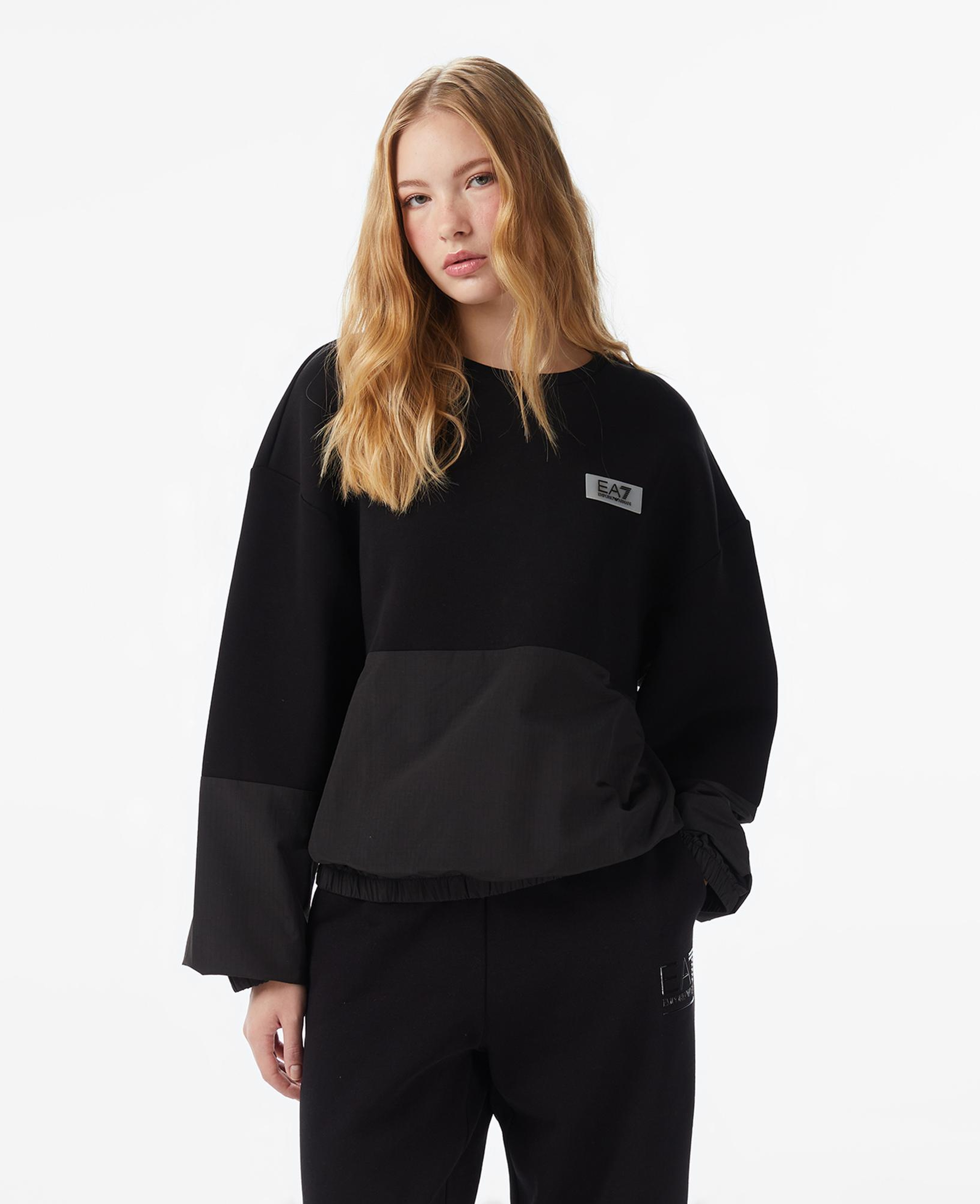 Emporio Armani Contemporary Sport Kadın Siyah Sweatshirt