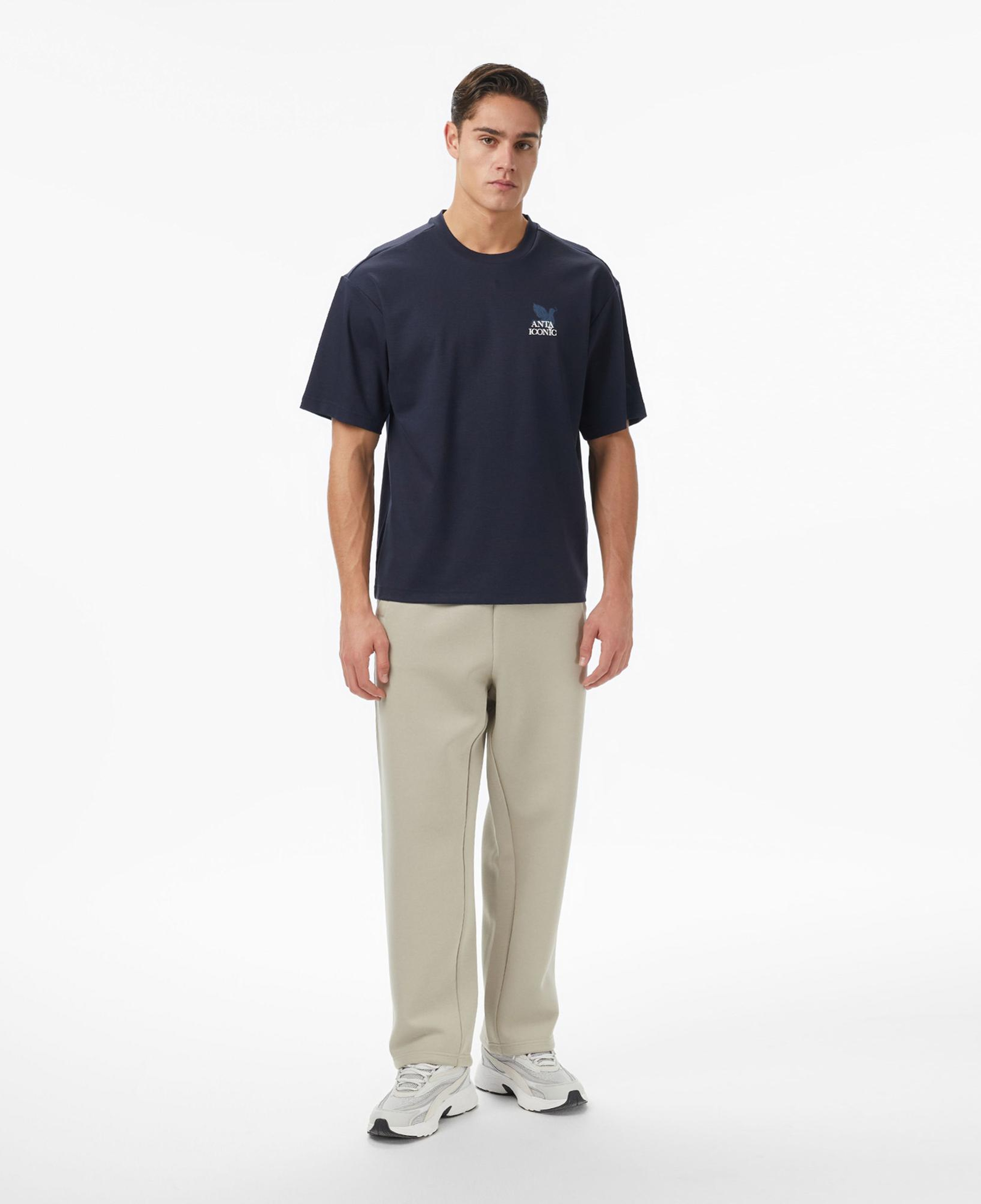 Anta Iconic Erkek Mavi Tişört
