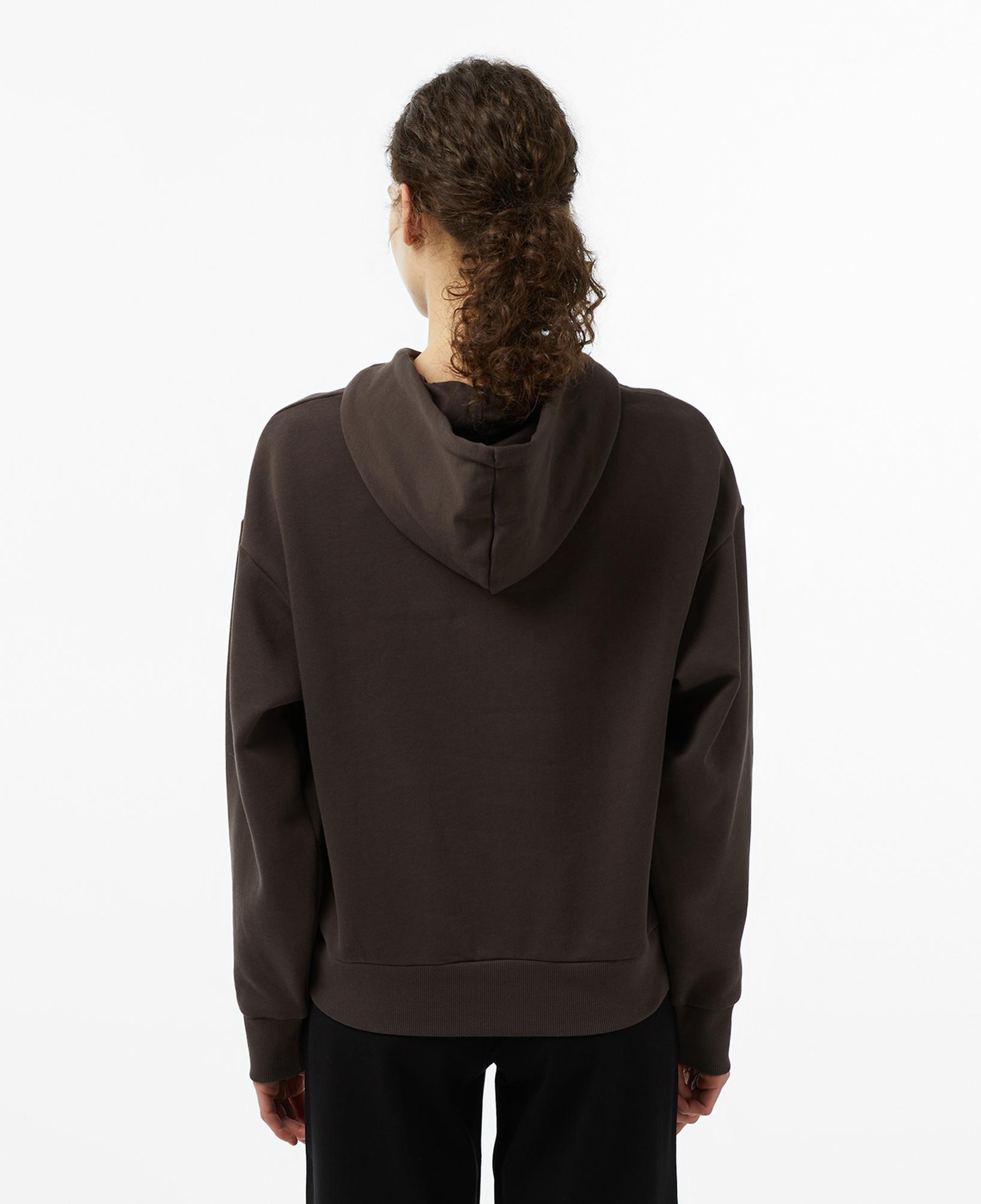 Emporio Armani Train Visibility Kadın Kahverengi Sweatshirt